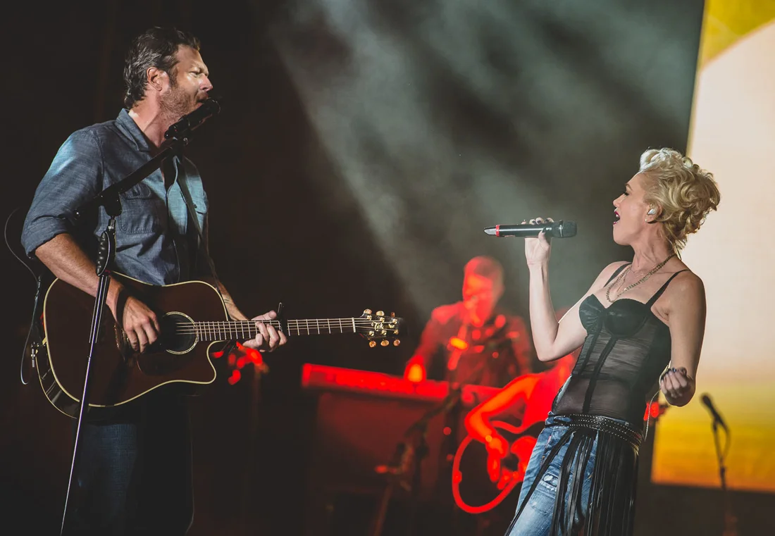 Blake Shelton + Gwen Stefani