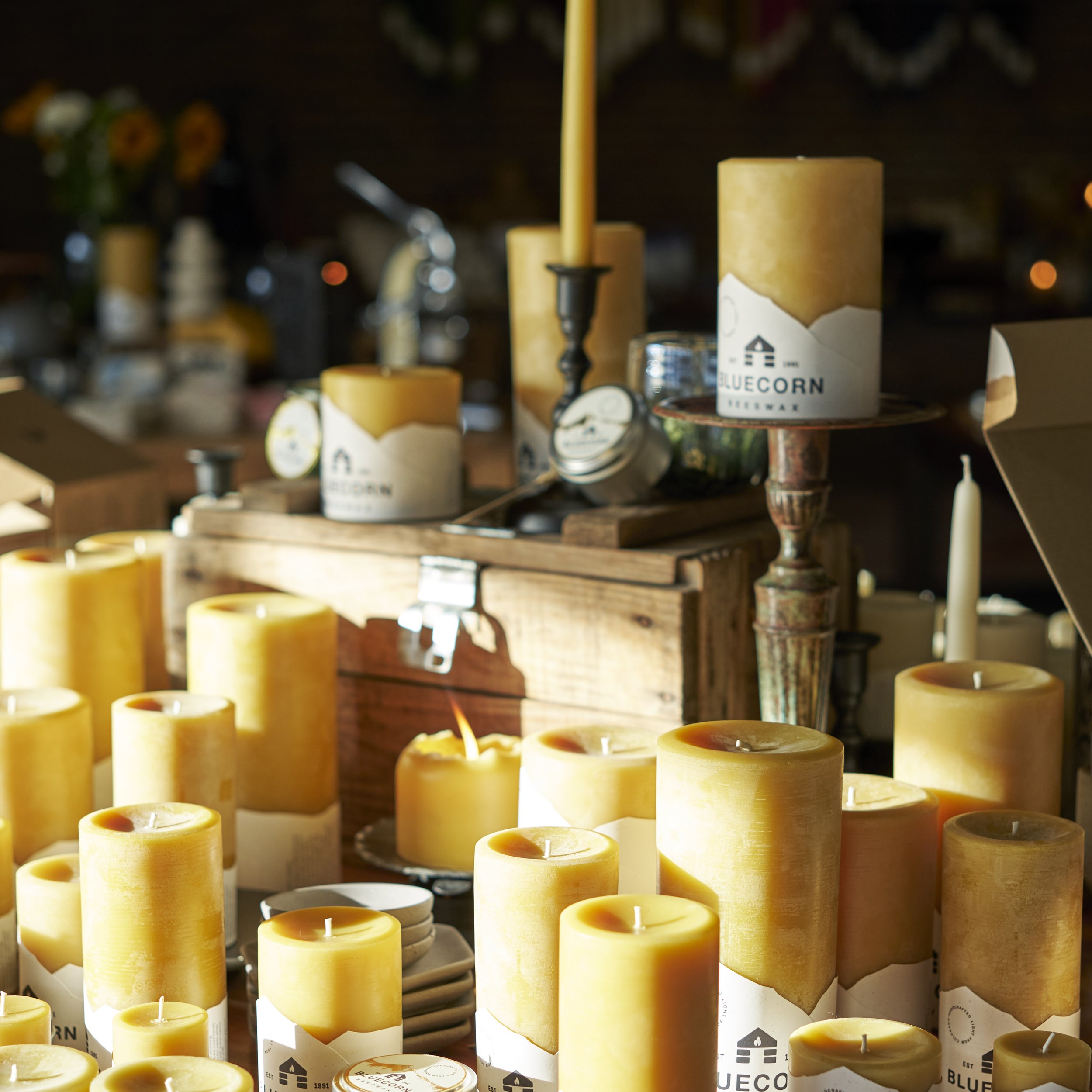 Bluecorn Opens The Curtain To Beeswax Candle Making At New Retail Café