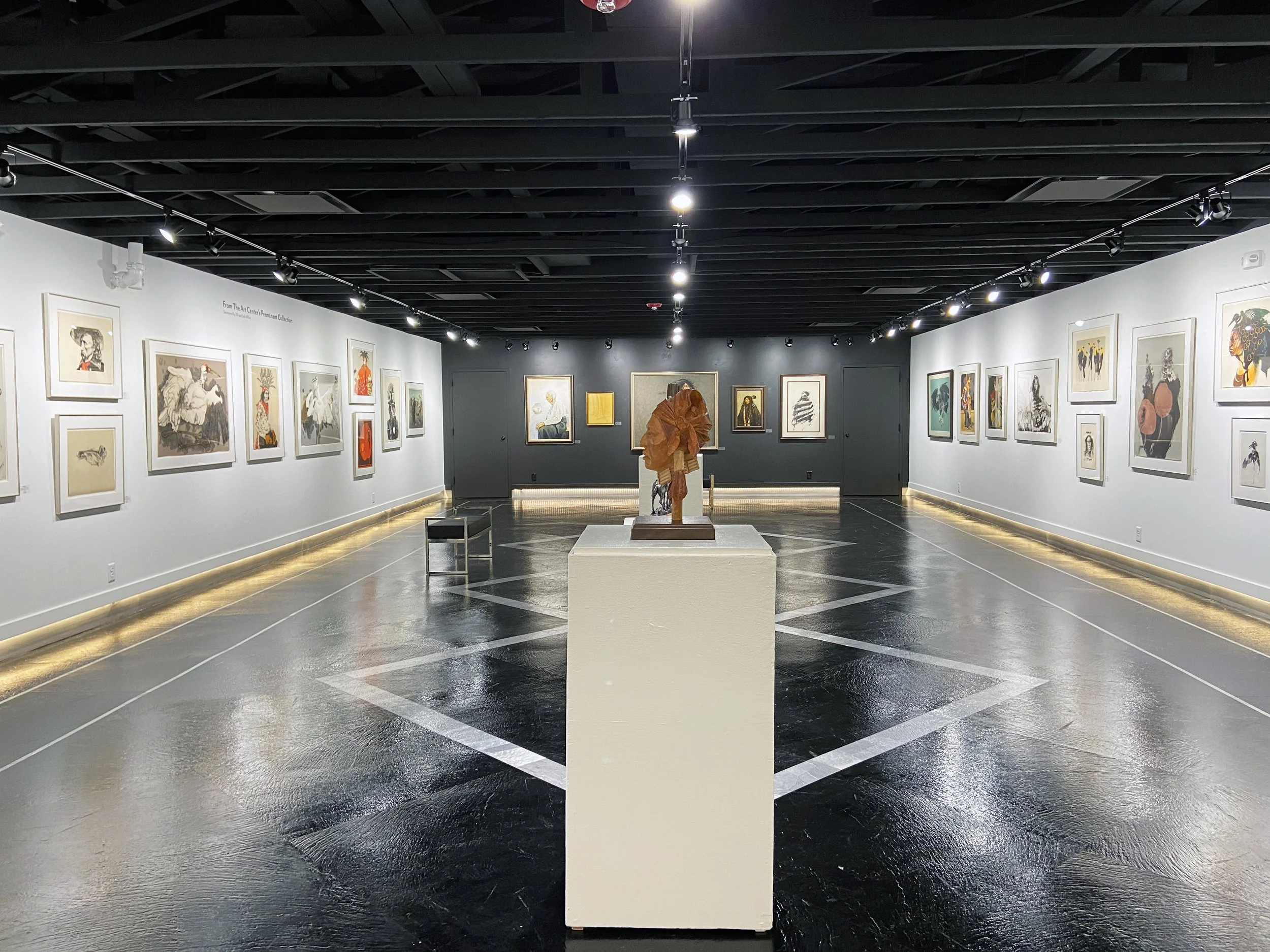 The Art Center: Showcasing Rotating Works From Its Permanent Collection 