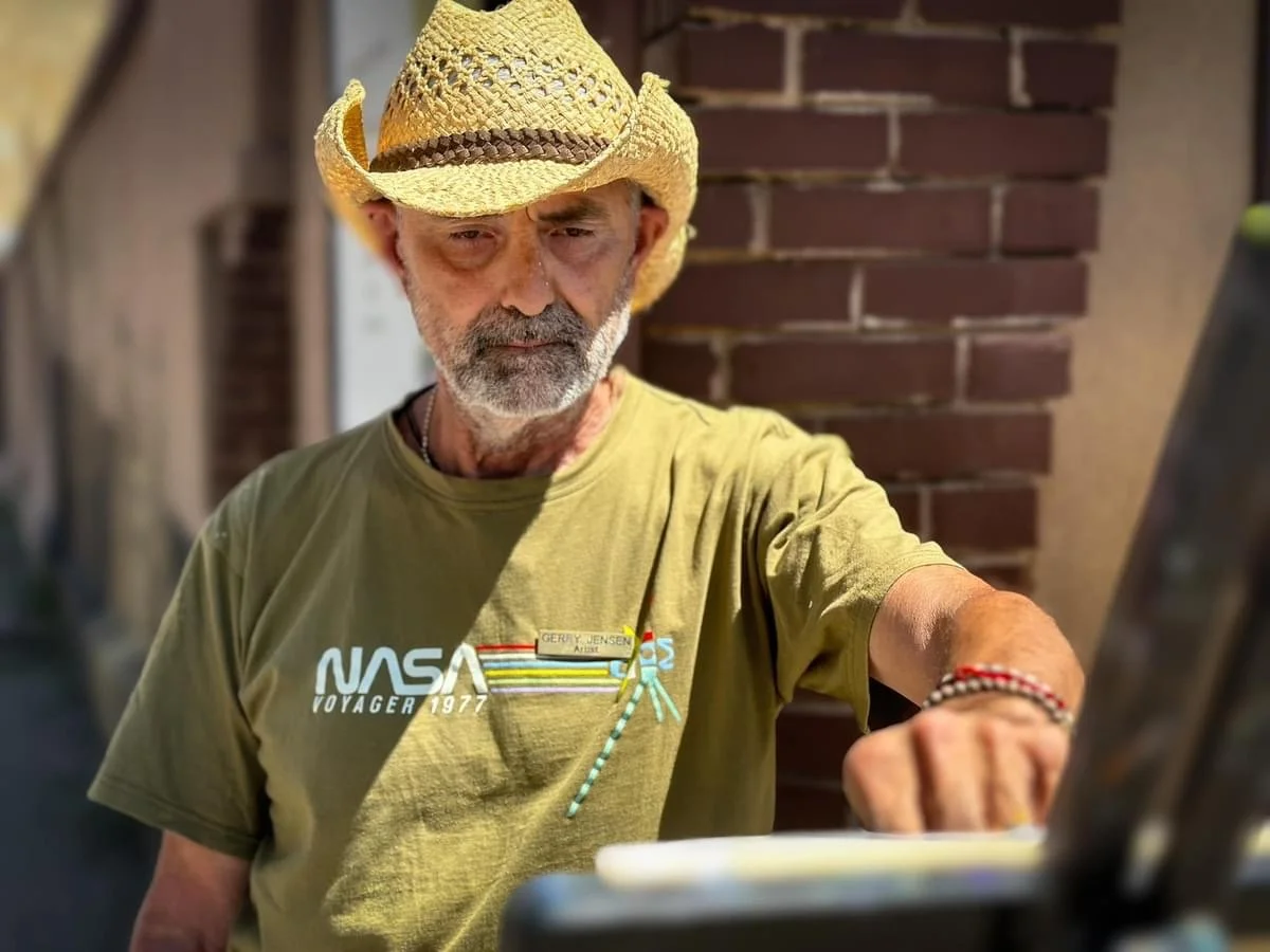 Award-Winning Artist Gerry Jensen Is Painting With A New Perspective