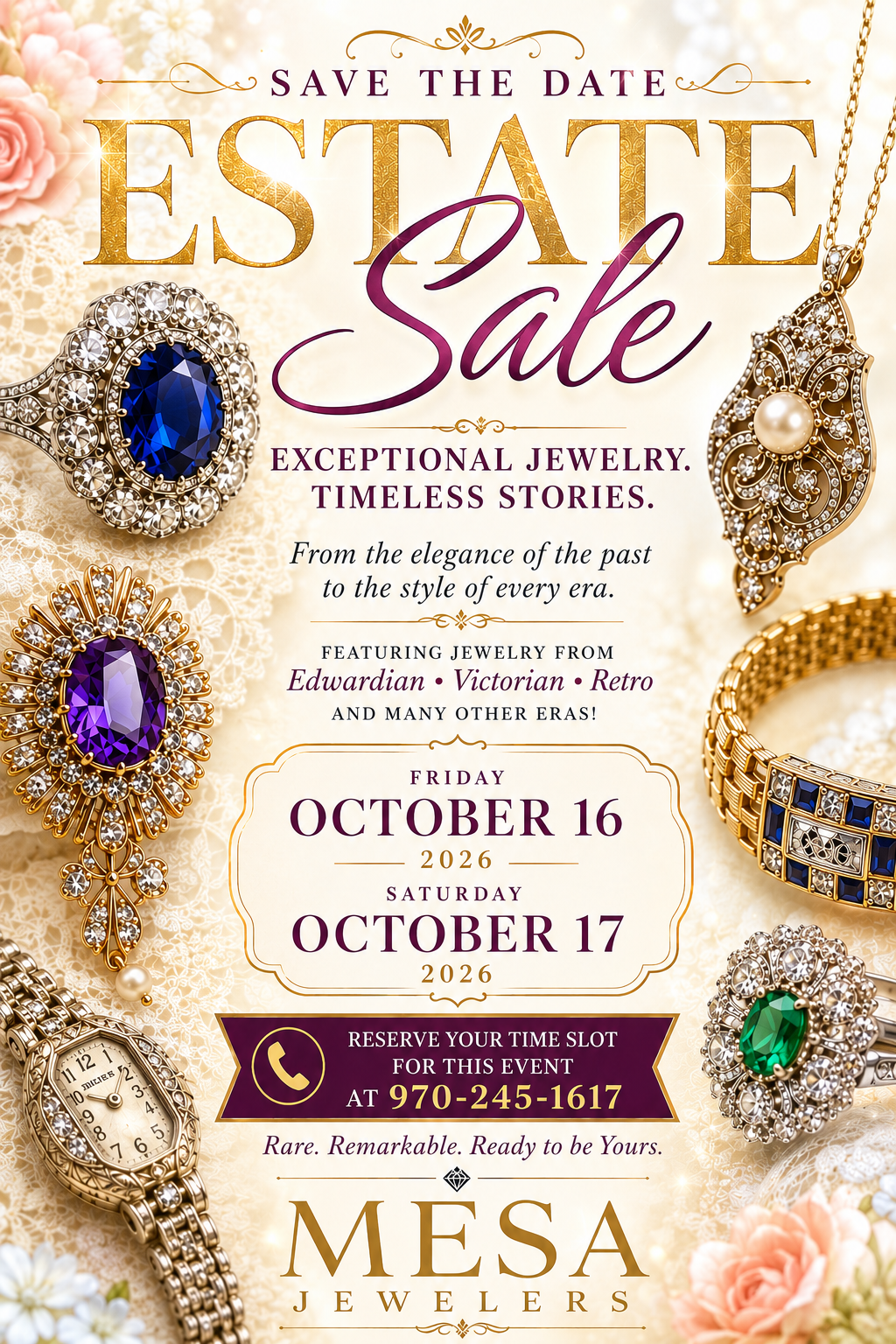 Estate Sale With Mesa Jewelers 