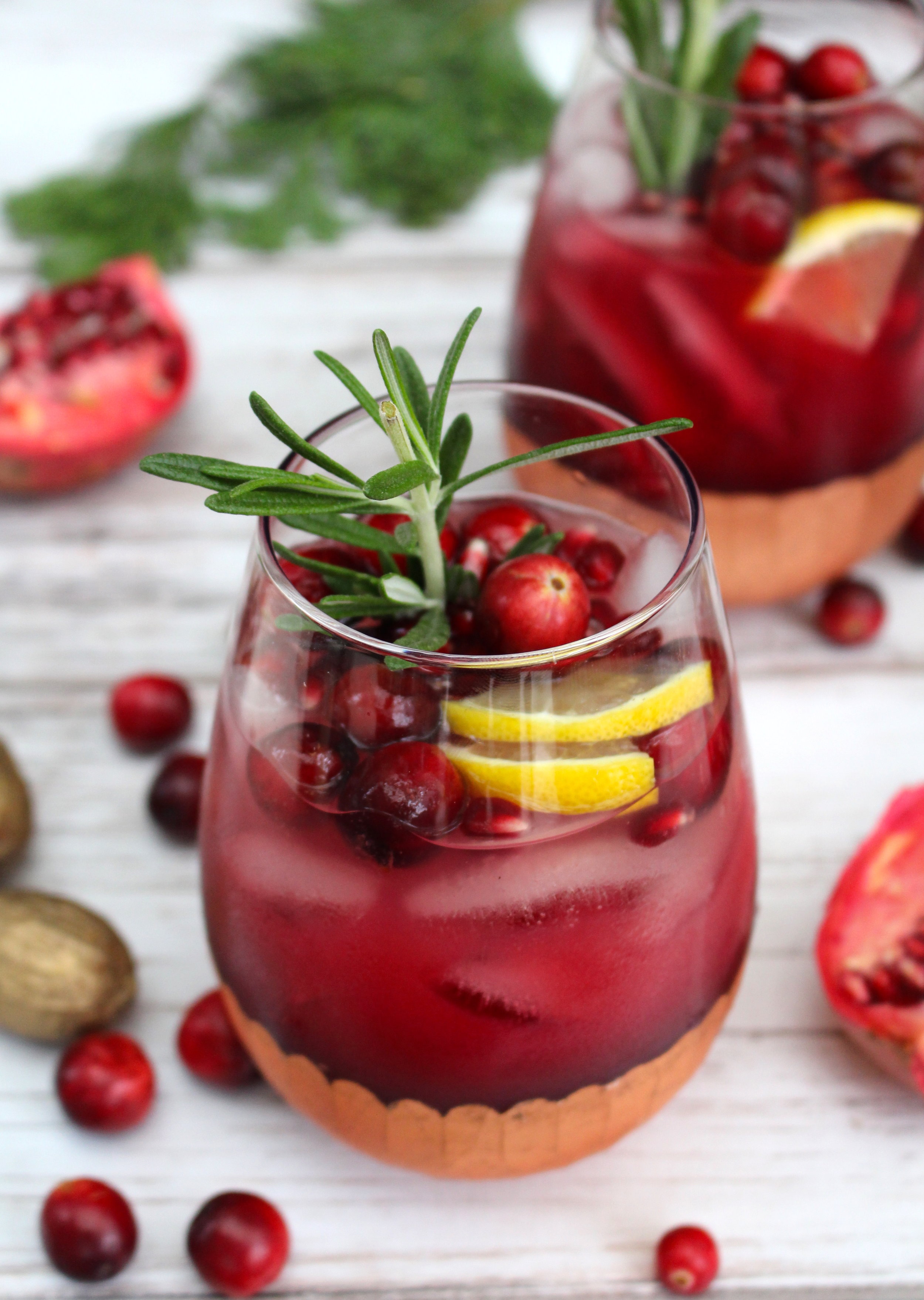 Cranberry Lemon Cocktail 