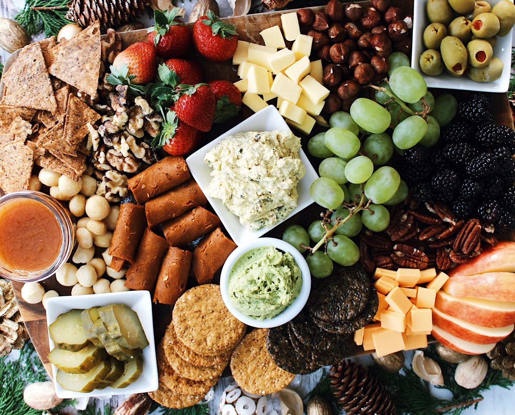 Vegan Charcuterie Board