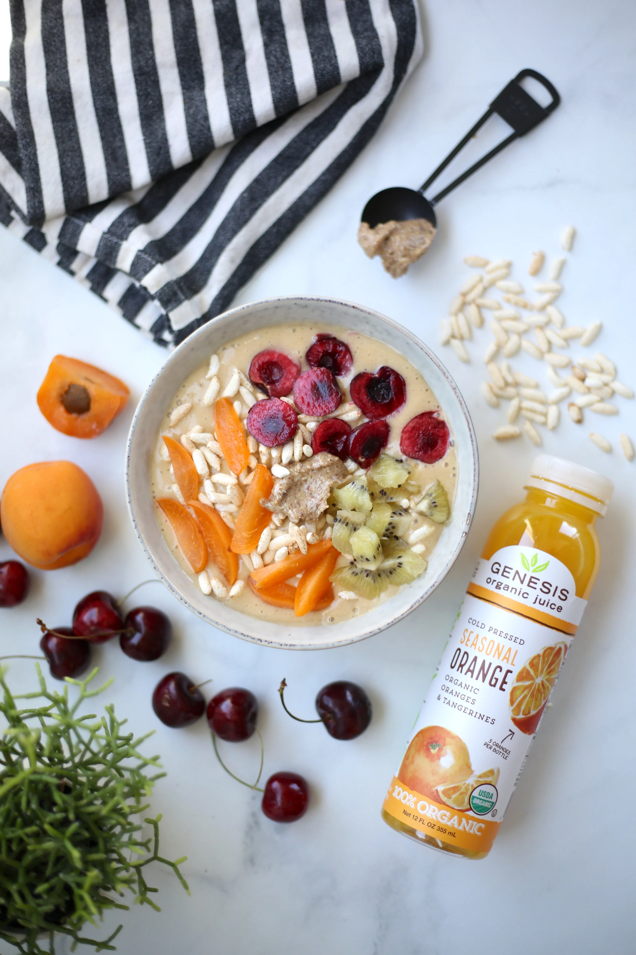 Orange Smoothie Bowl 