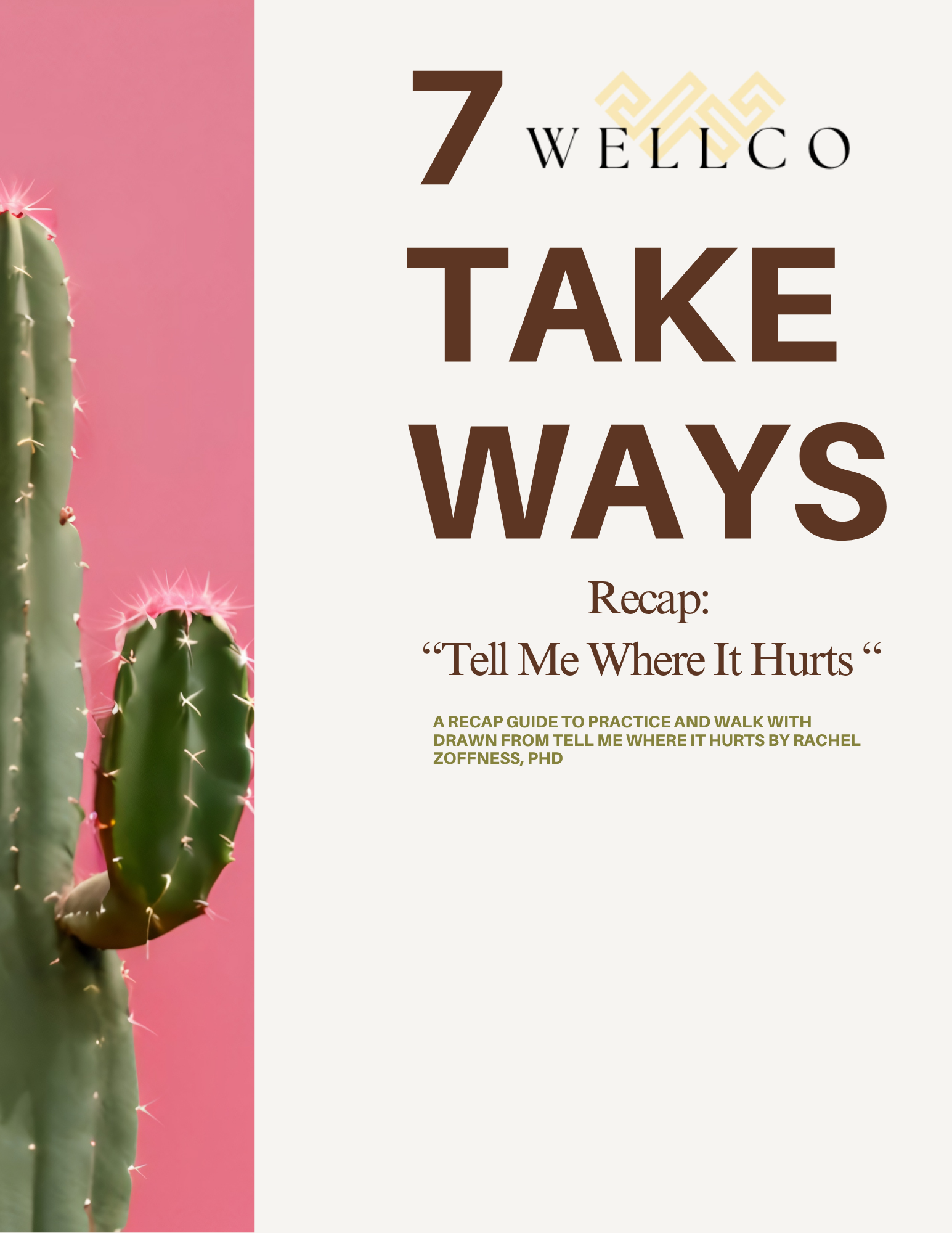 7 Take Aways