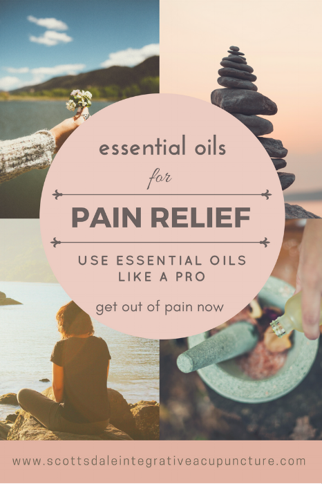 essential oils pain relief