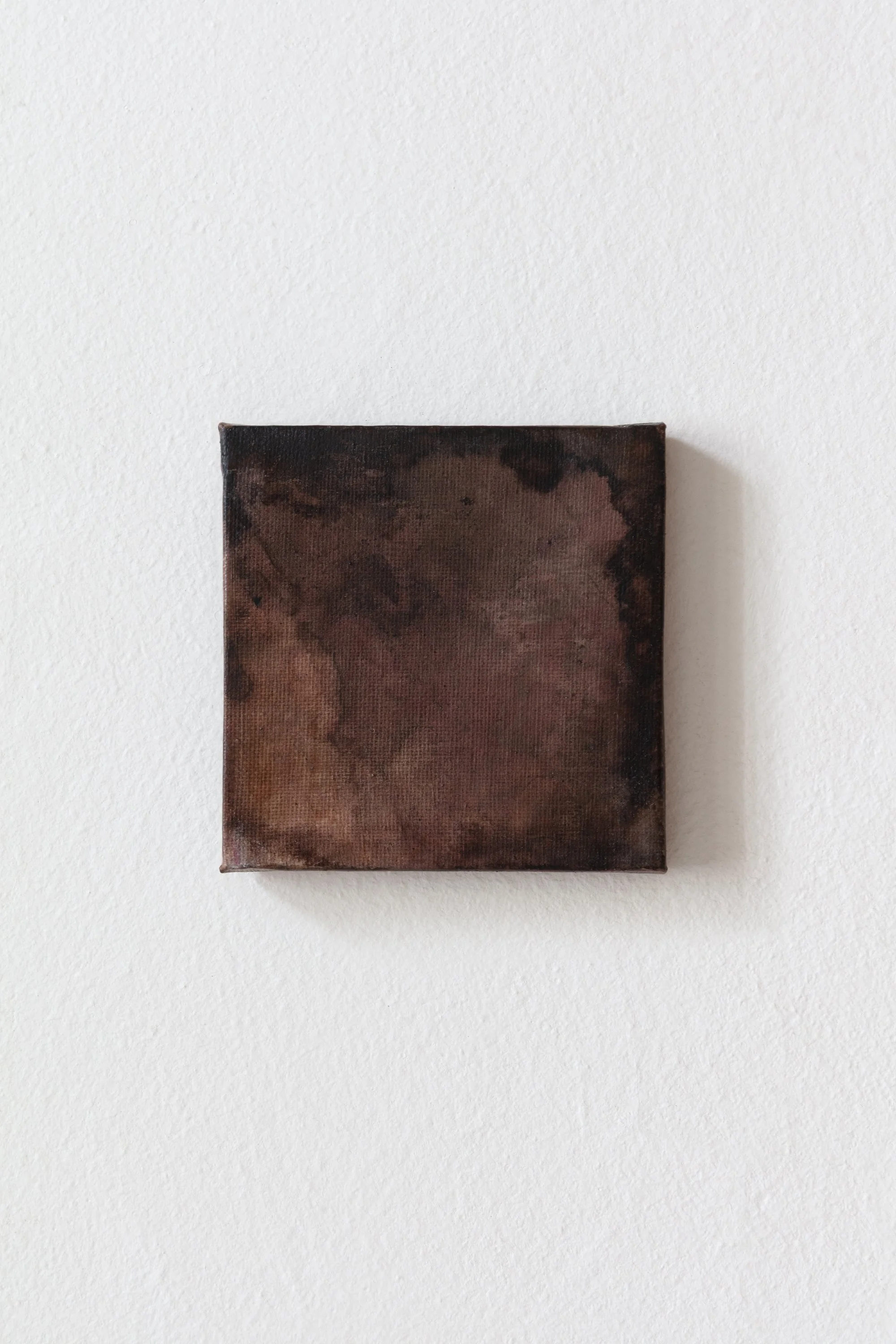 Cave, 10 x 10 cm, acrylic and oil on canvas