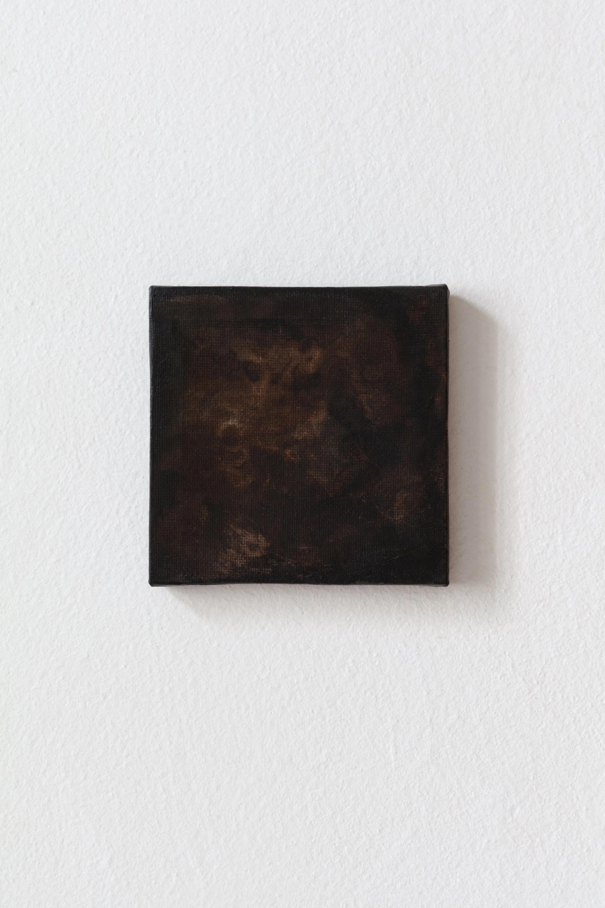 Yokai, 10 x 10 cm, acrylic and oil on canvas