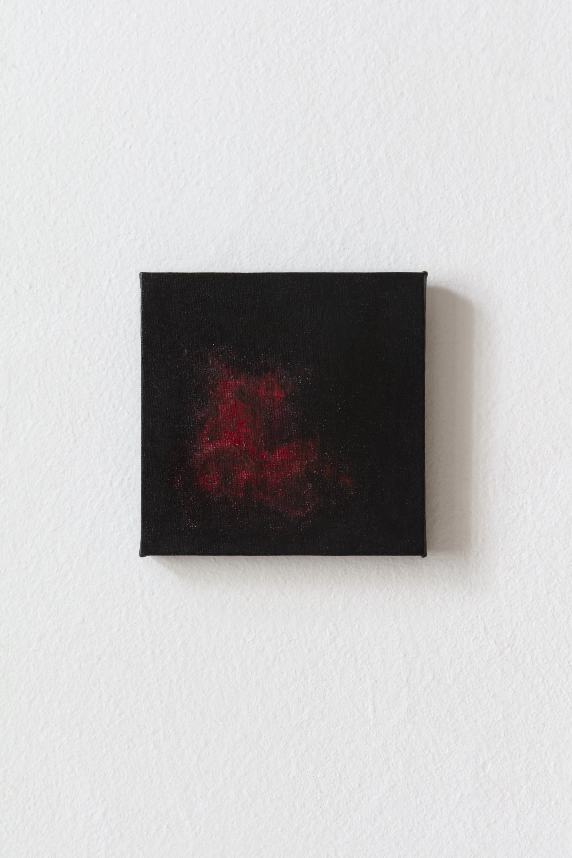 Two Harlots, 10 x 10 cm, acrylic and oil on canvas