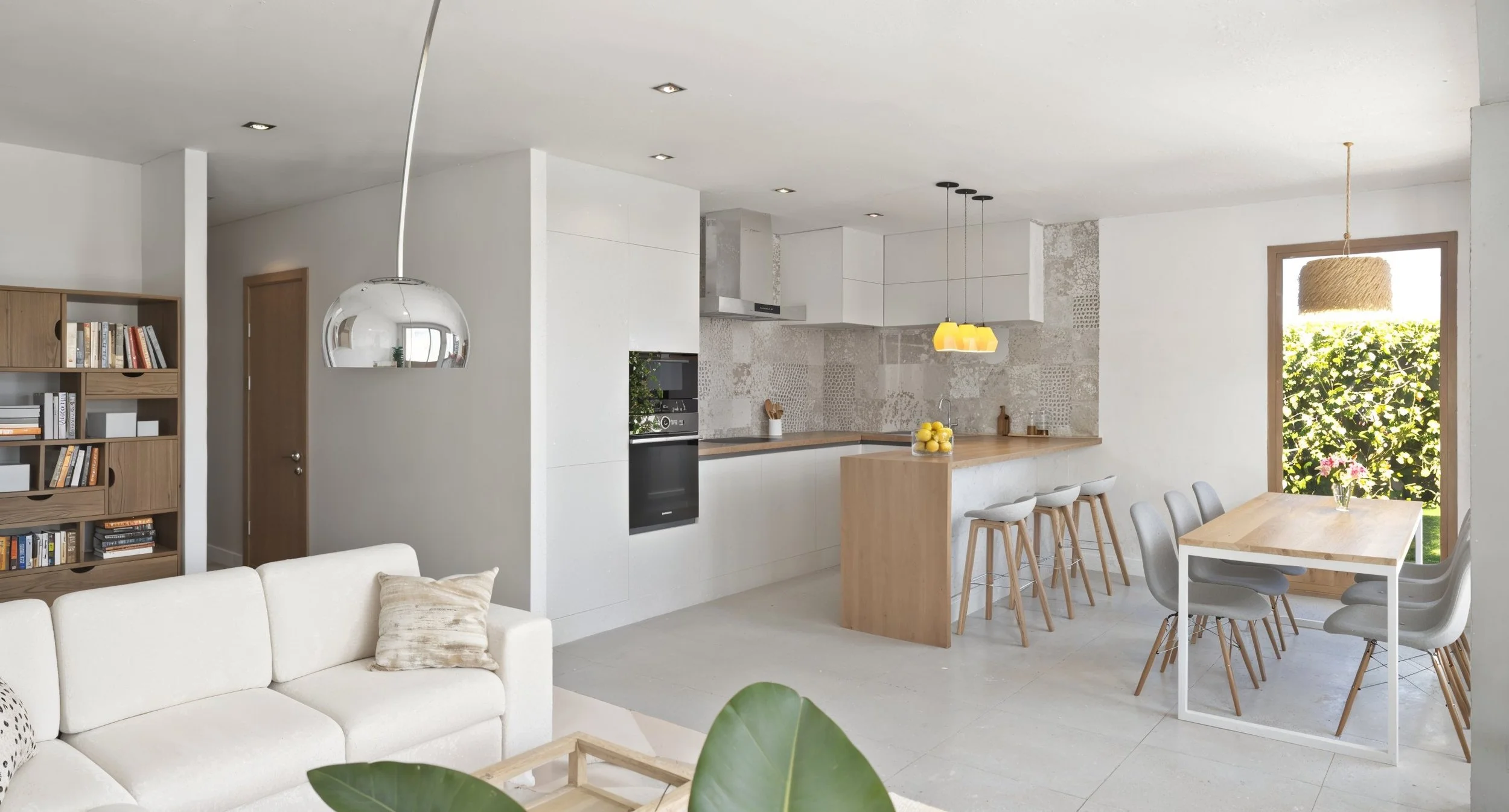 salon cocina comedor