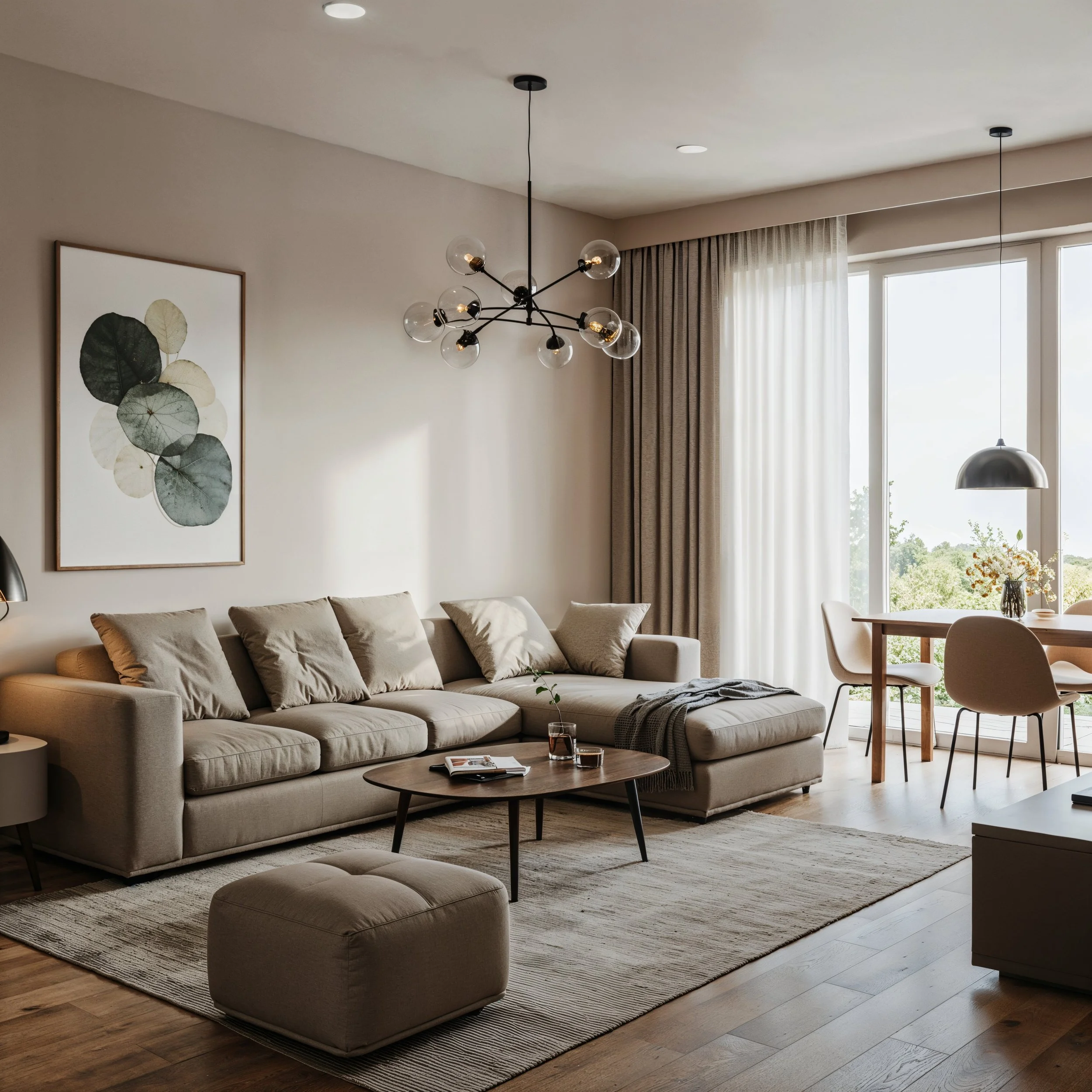 salon estilo moderno contemporaneo