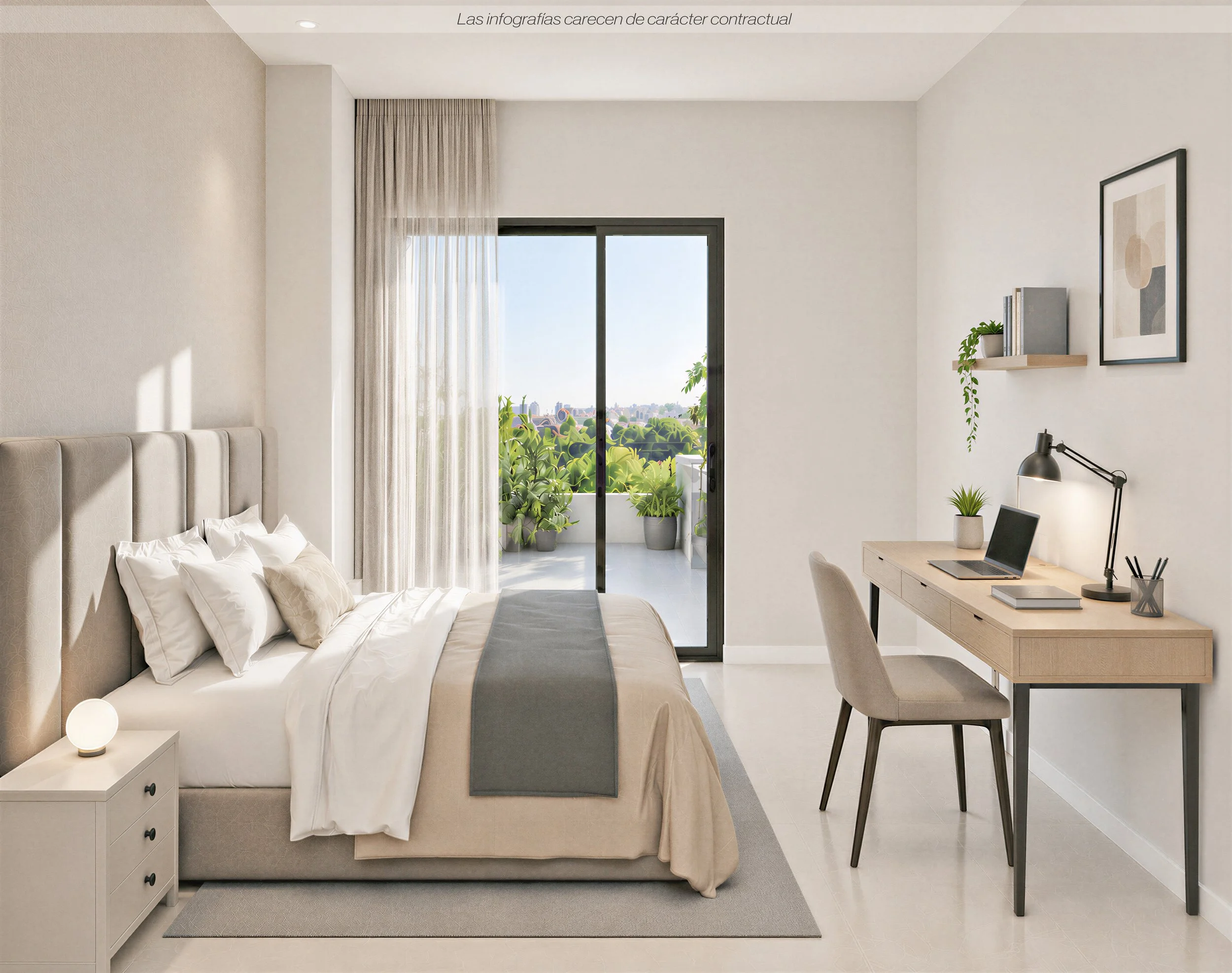 Dormitorio principal promotora