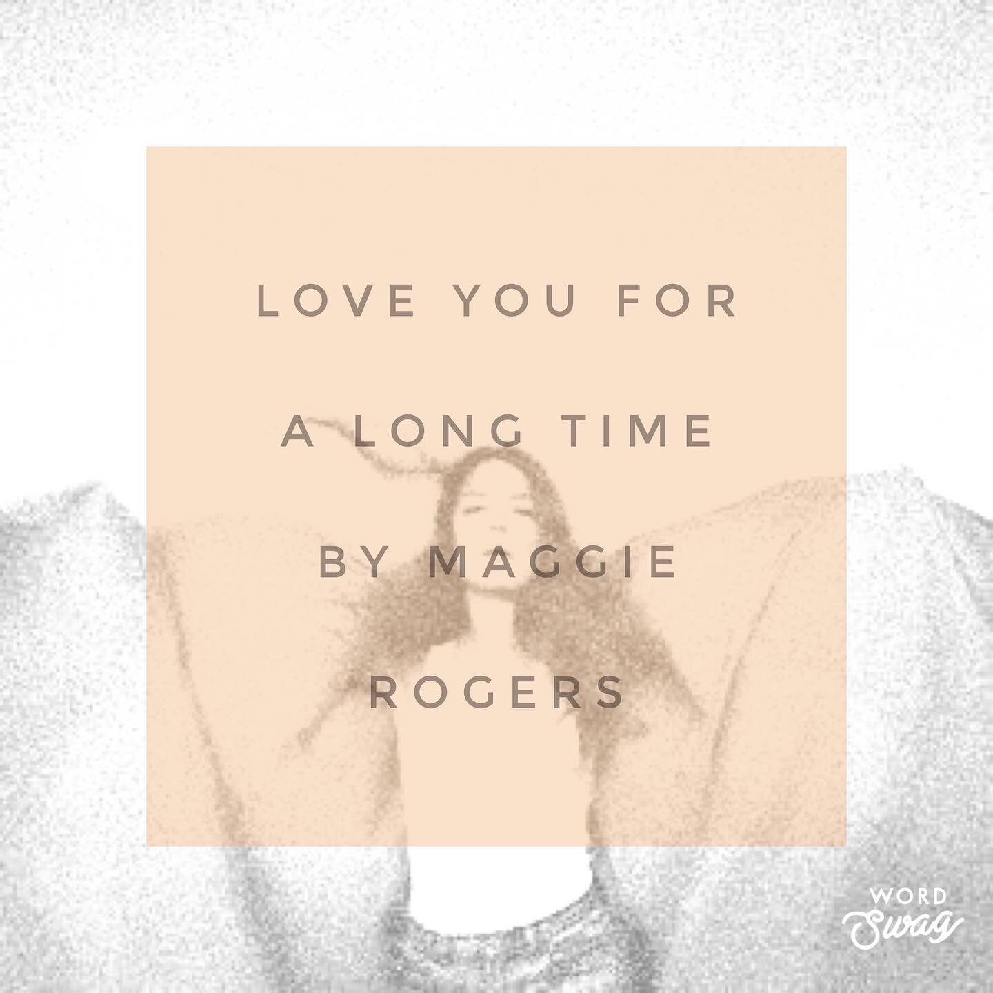 Listening Party 🙌🏼 - &ldquo;Love You For A Long Time&rdquo; by Maggie Rogers // If you&rsquo;re into Talking Heads, Fleetwood Mac, and Joni Mitchell&hellip; you&rsquo;ve probably already found this one. If not, you&rsquo;re welcome 😉 Get into it!