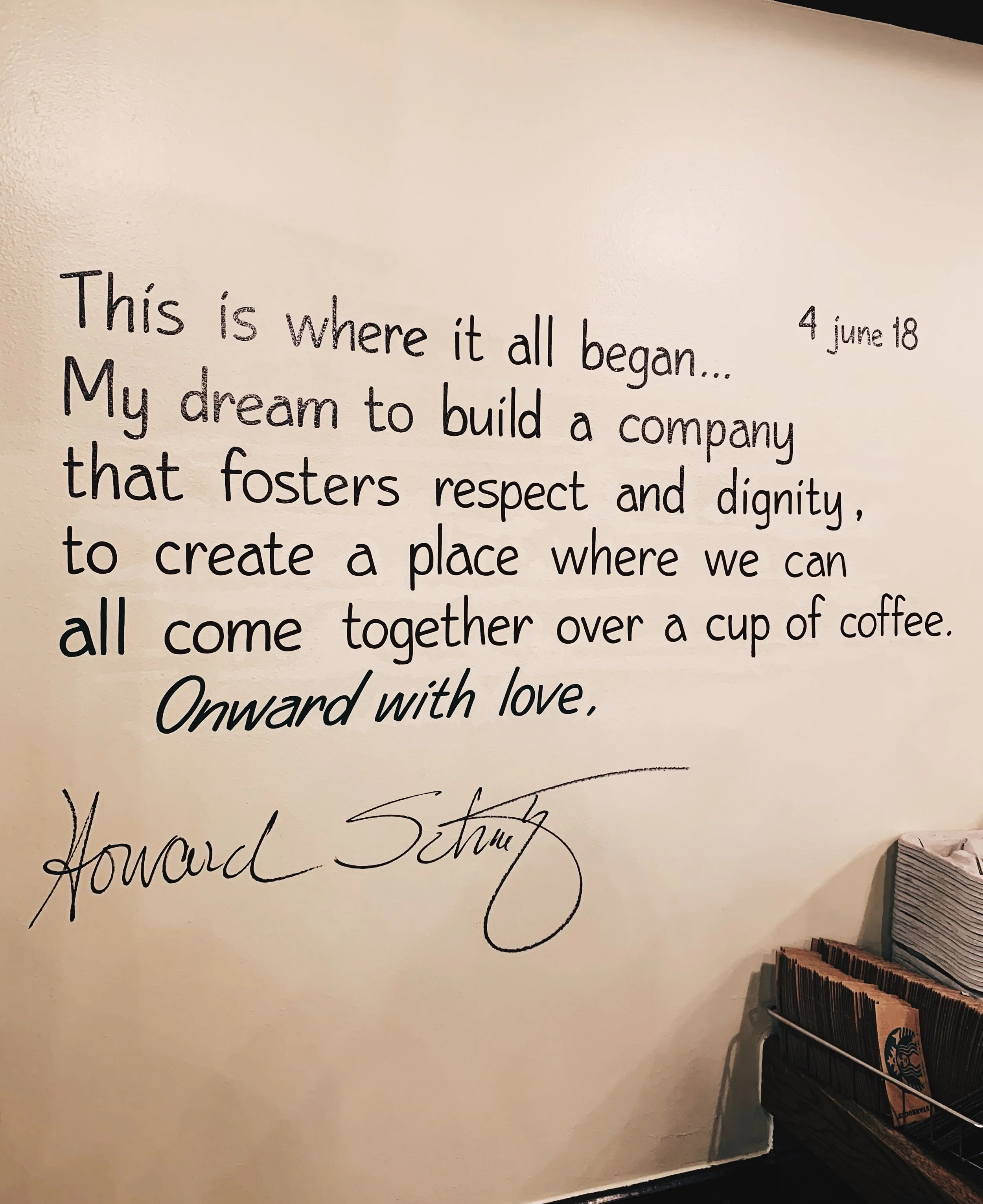 Inside the Original Starbucks