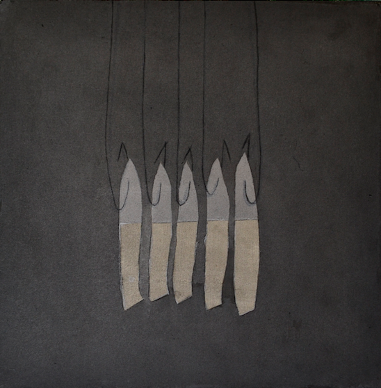 Sin título Técnica mixta sobre tela 50cm x 50cm 2016