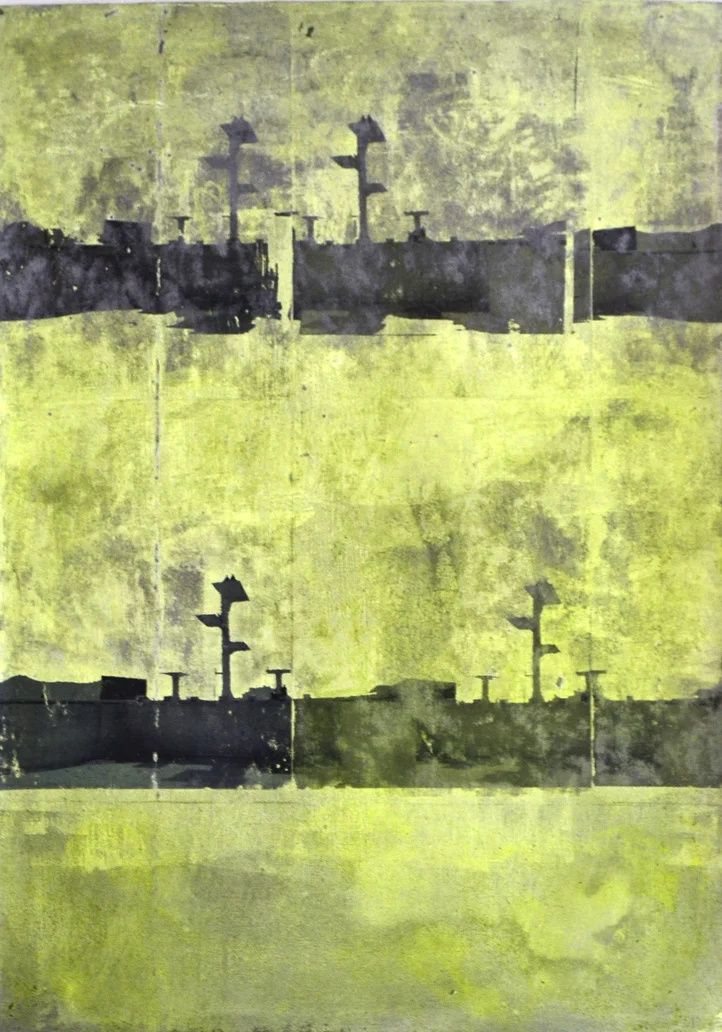 Concreto Técnica mixta sobre tela 52cm x 74cm 2013