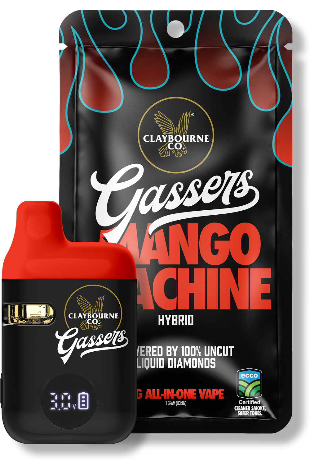 Claybourne Gassers | Mango Machine