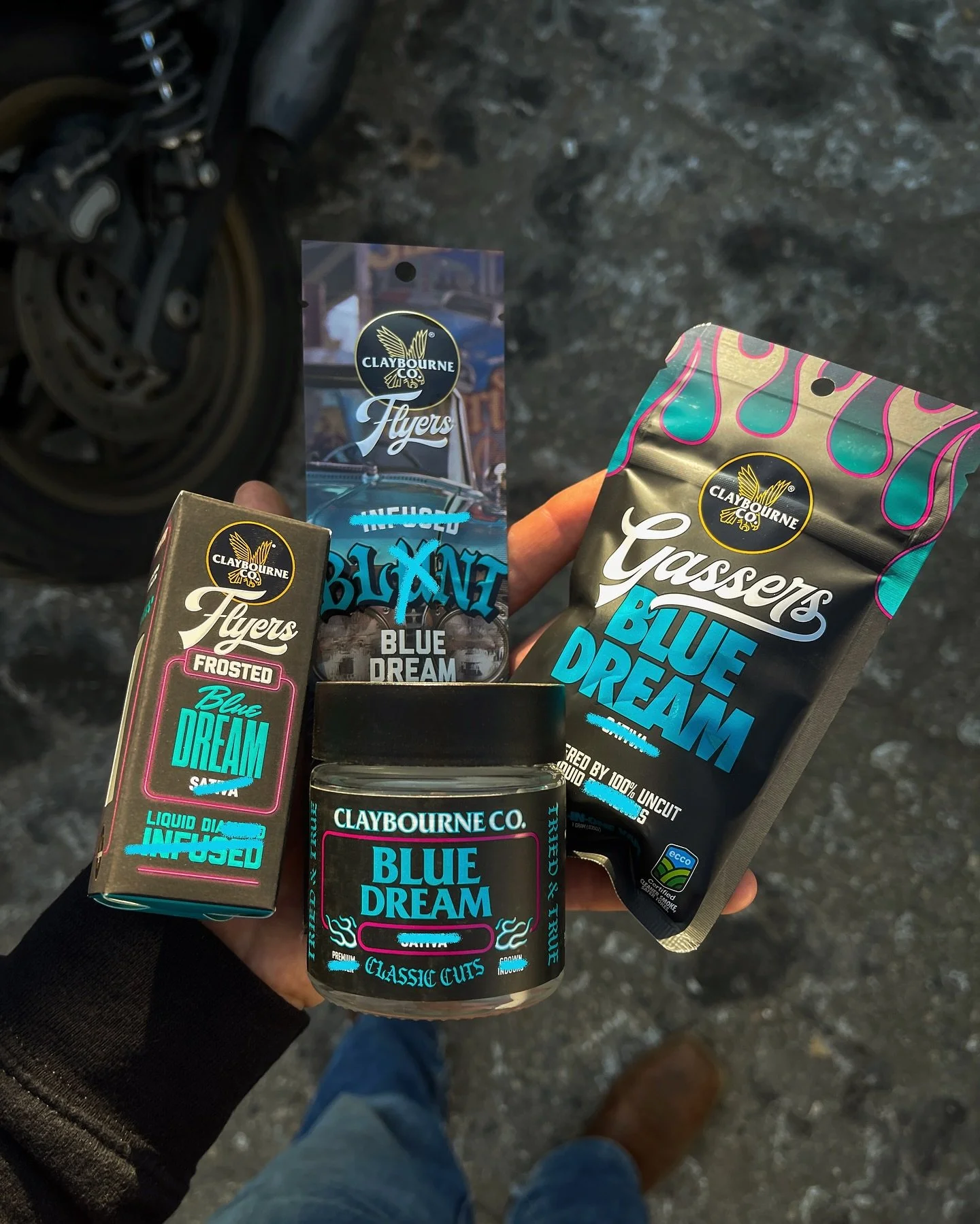 🫐 Different strokes for different folks! The Claybourne family of flavors runs deep 🦅🦅🦅