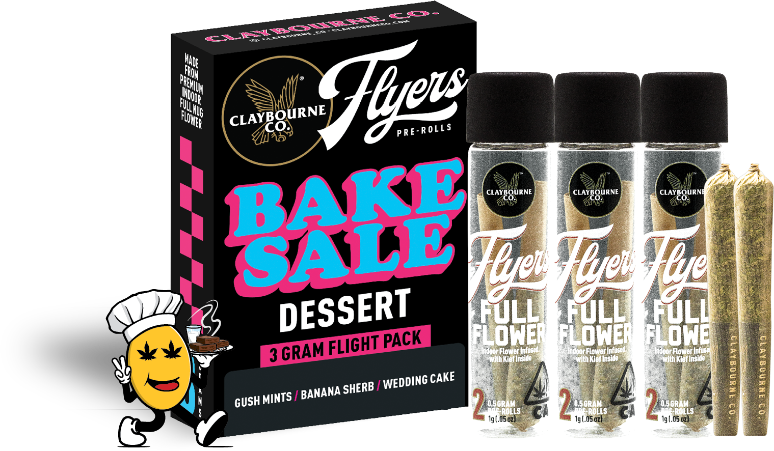 Flyers Flight Packs Pre Rolls Claybourne Co