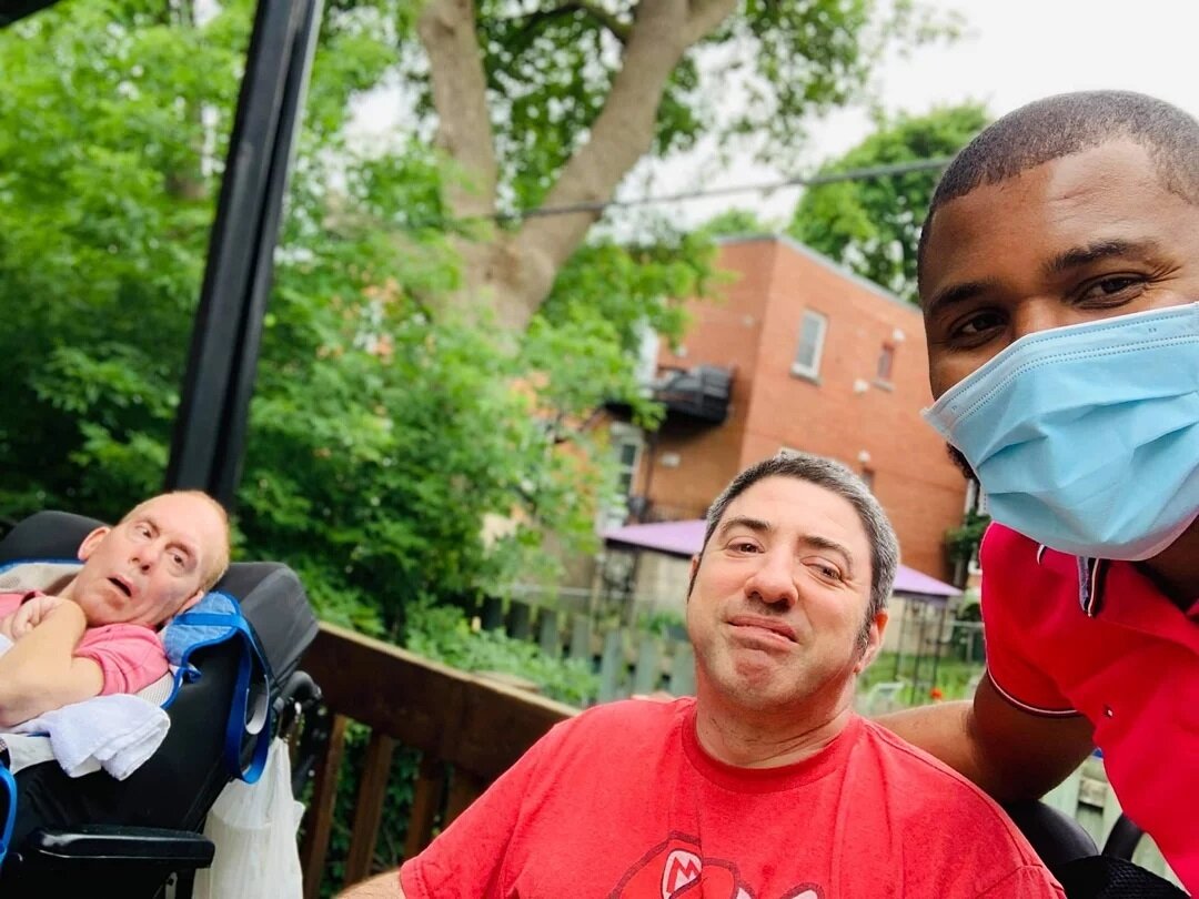 Summer reunions 🌼☀️🌿
- Photo No. 1 and 2:  Sam, Charles, Danny and Caleb enjoy a game of dominoes together.
- Photo No. 3 and 4: Brian's home visits to Ryan and Sam seem to be going well so far!