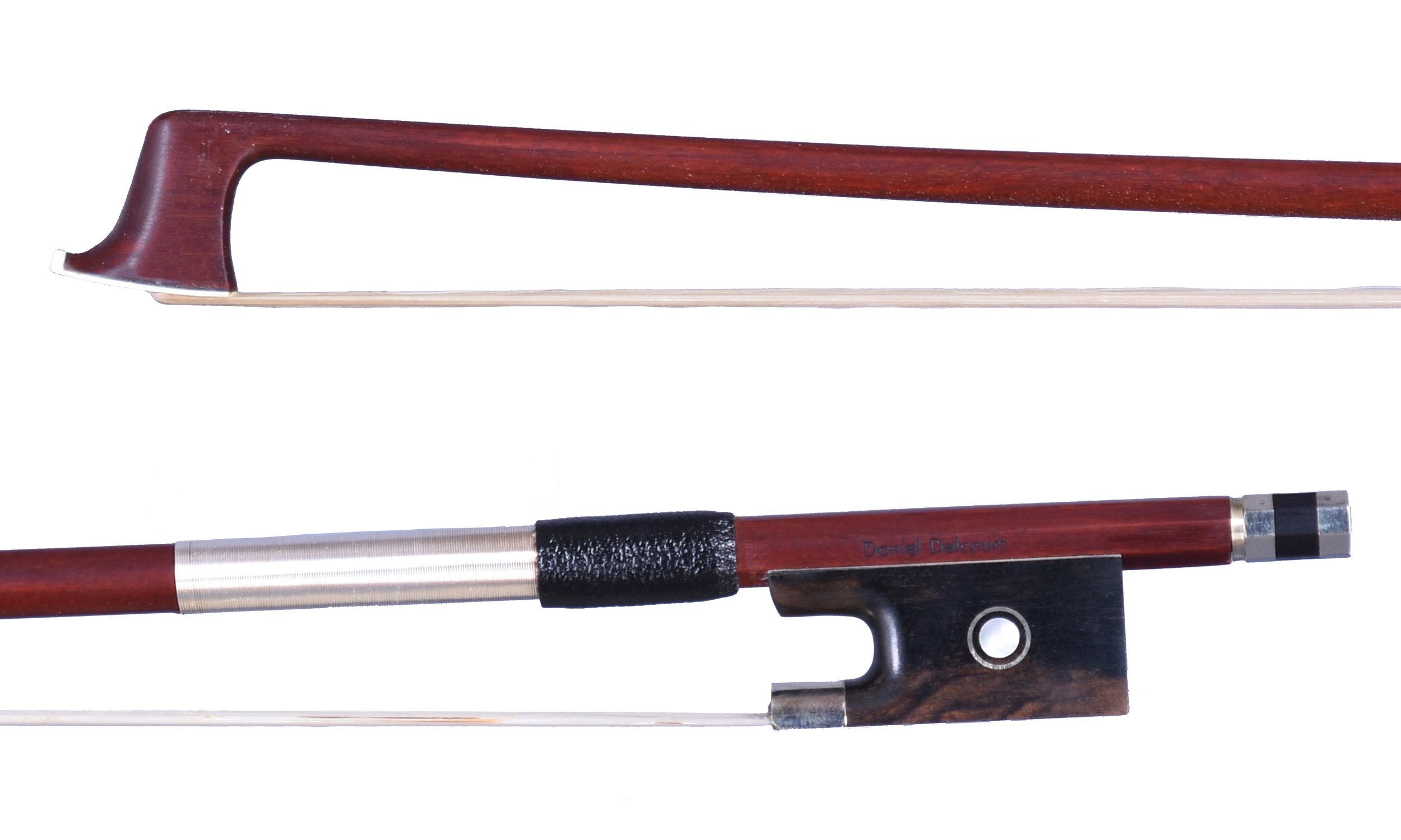 High Quality New Cello Bow 4/4 AA Grade SnakeWood Fully-Line Abalone Gold Wrap 