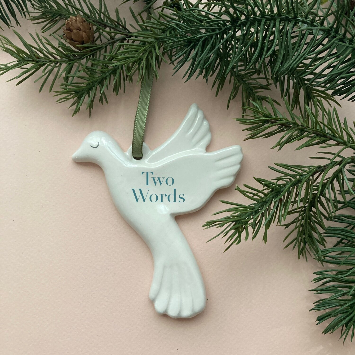 Personalized Dove Ornament Custom Christmas Ornament Hand - Etsy | Dove  ornaments, Christmas ornaments, Custom christmas ornaments