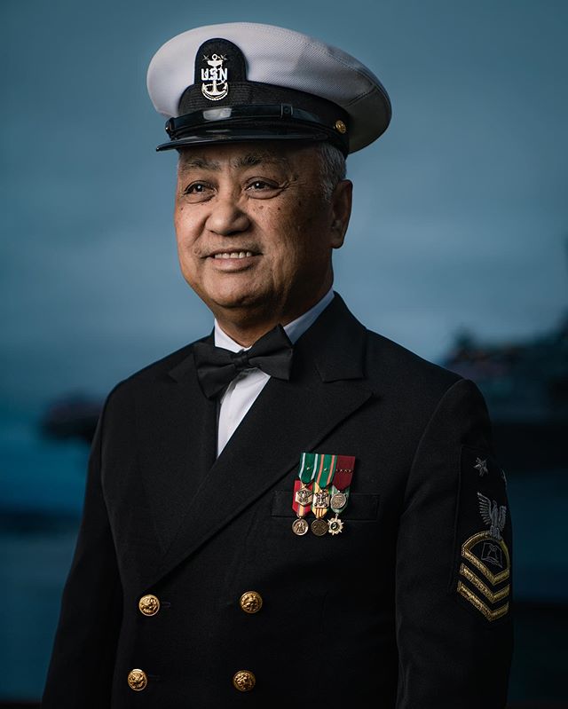 Thank you for your service dad. Love you. 
#VeteransDay #SanDiego #619 #USNavy #MasterChief #MasterChiefTcruz #Dad #Tatay #FilipinoPride #Pinoy #StudioLighting #InterfitS1 #interfitphoto #Photography #SonyA7III #A7RIII #SonyAlpha #Portraiture #Portra