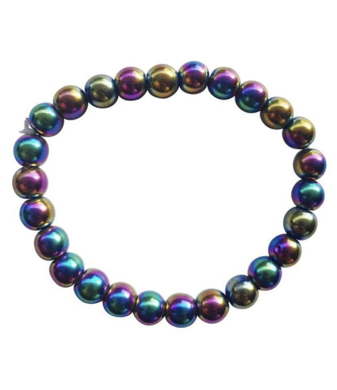 Rainbow Hematite Bracelet