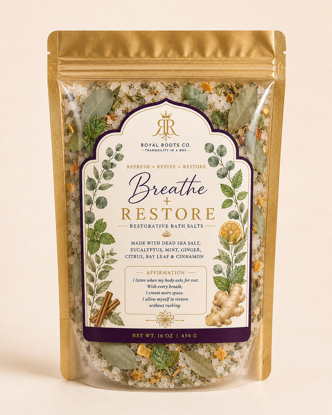 Breathe + Restore Bath Salts