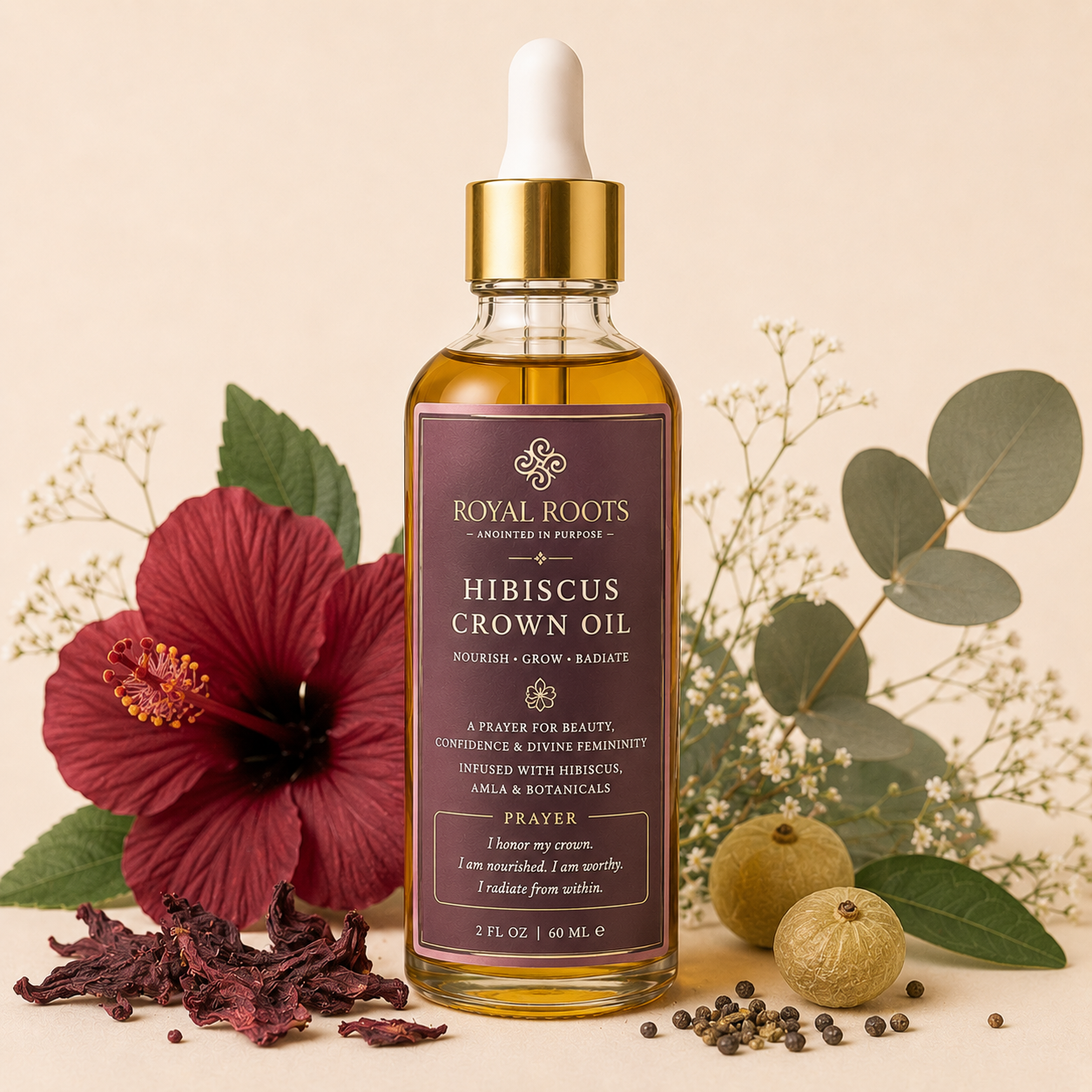 Hibiscus Crown Oil
