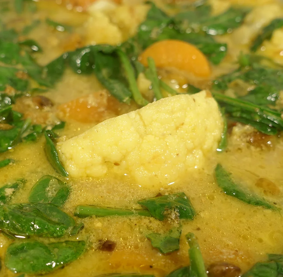 Apricot & Cauliflower Dal Recipe