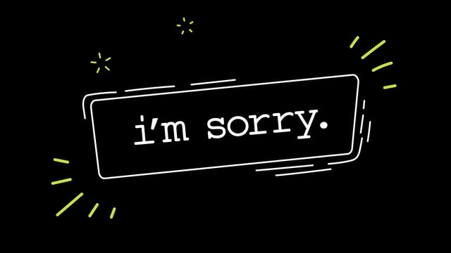 I'M SORRY LONGSTARE