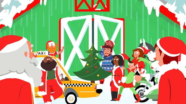 SANTAS IN THE BARN SHOW OPEN