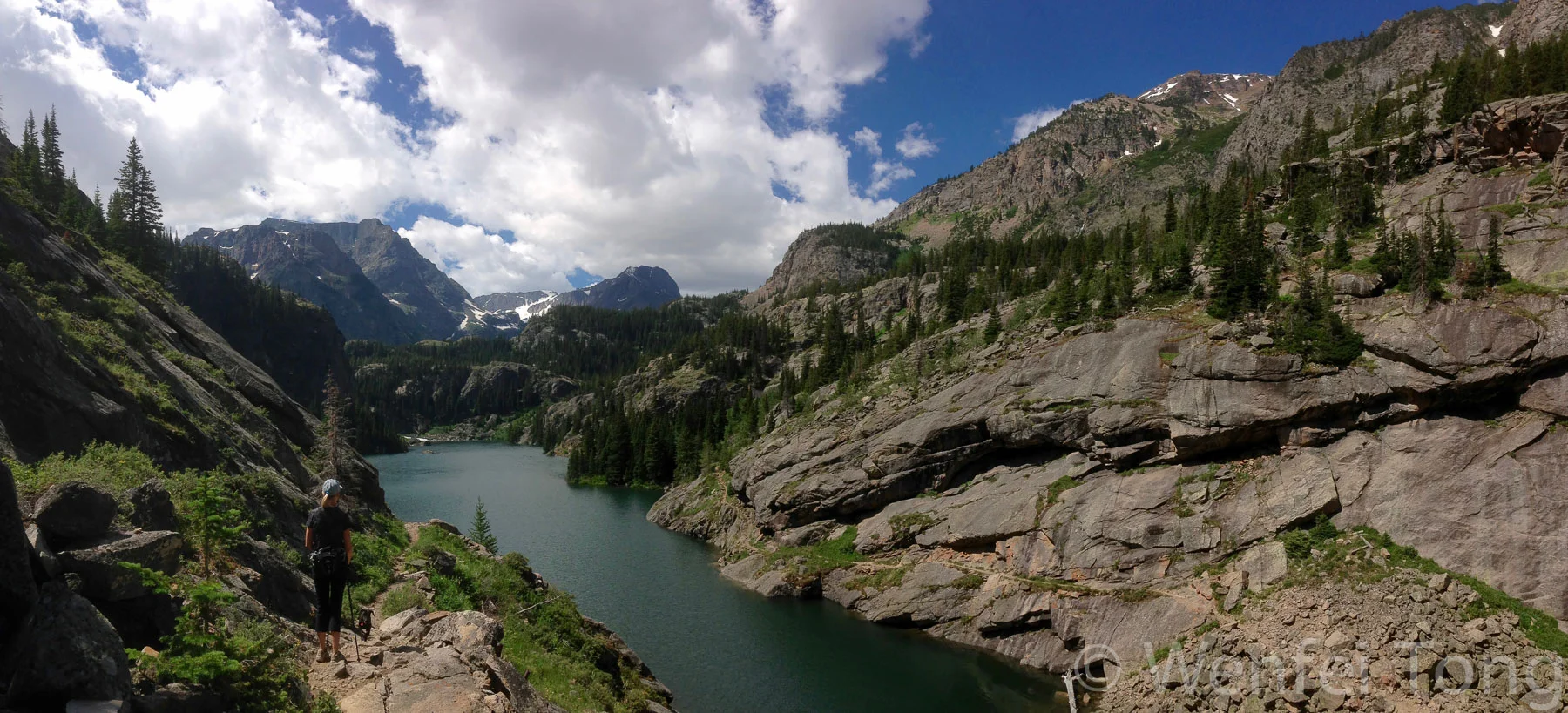 Rimrock Lake in the Beartooth Range