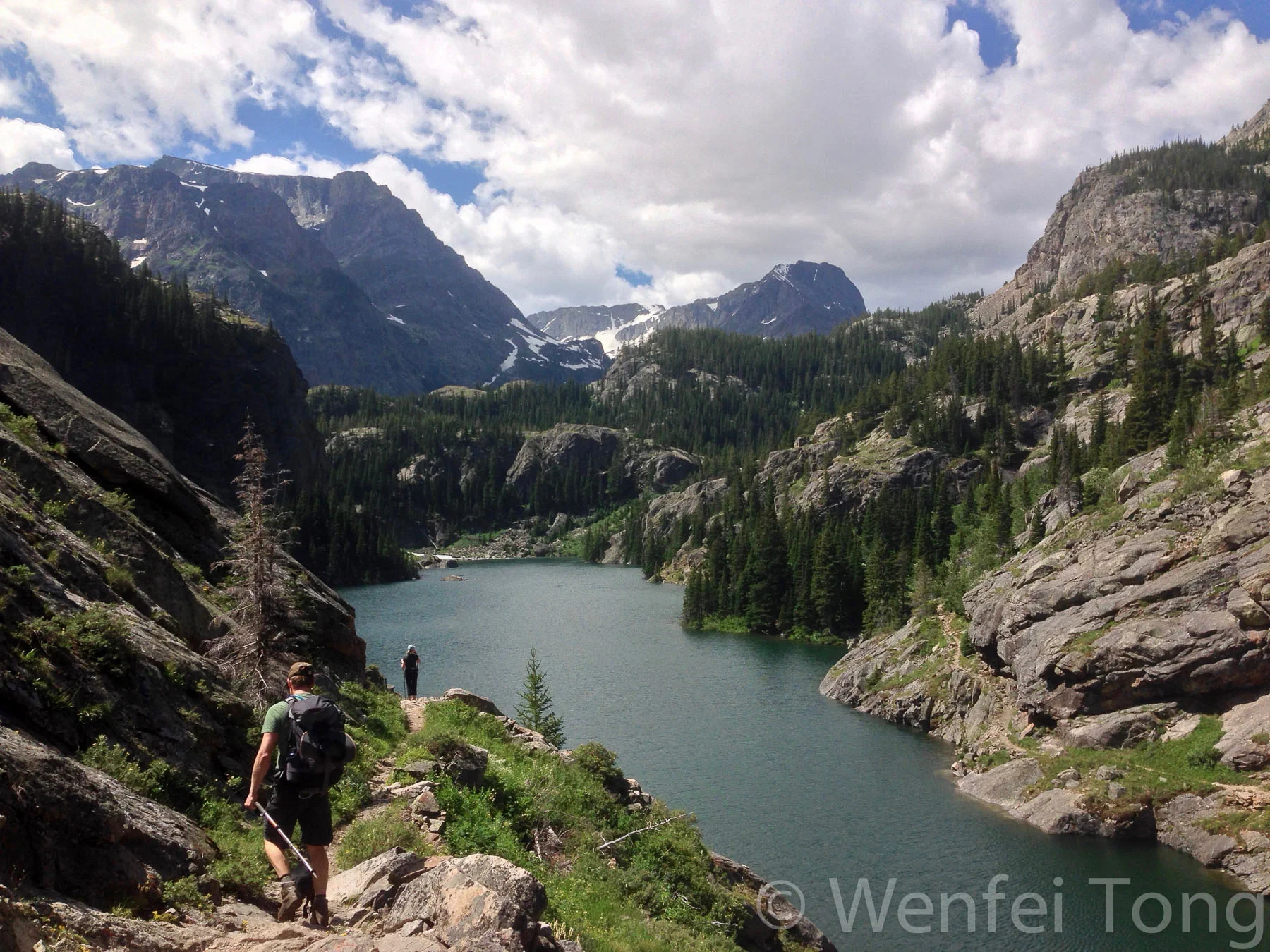 Rimrock Lake in the Beartooth Range