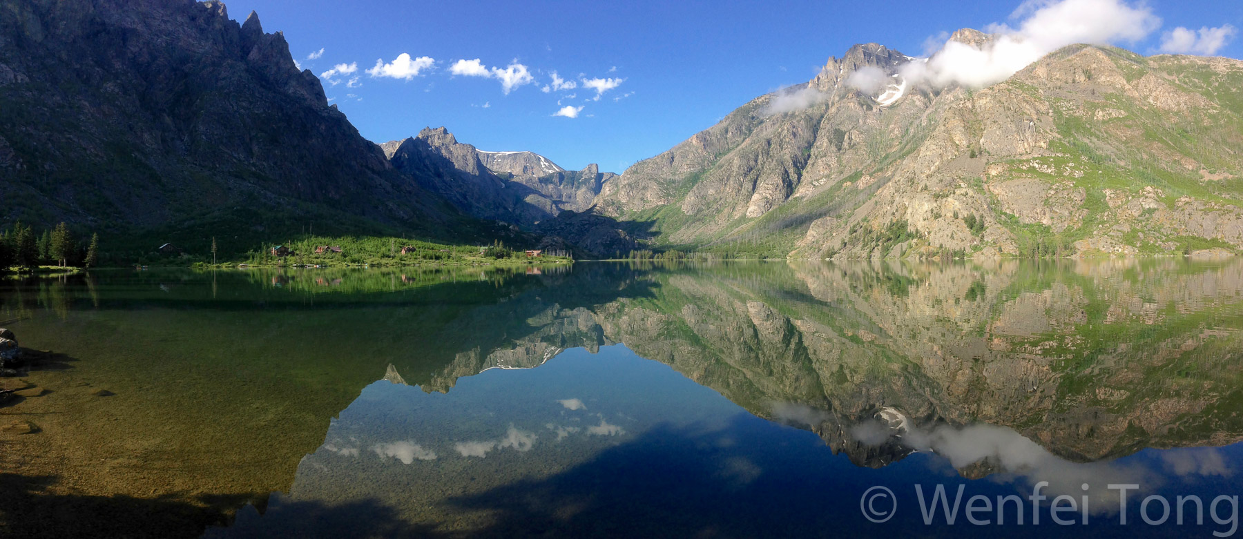 East Rosebud Lake in the Beartooth Mountains