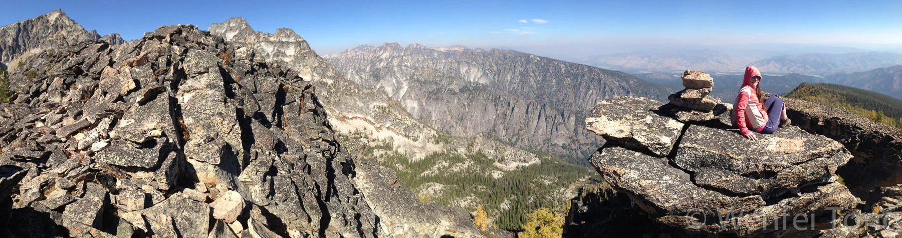 Near Trapper Peak in the Bitterroot Mountains