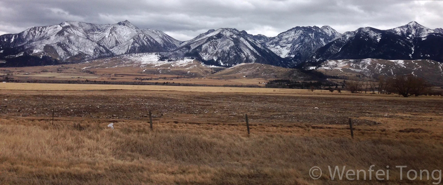 Paradise Valley en route to Yellowstone NP