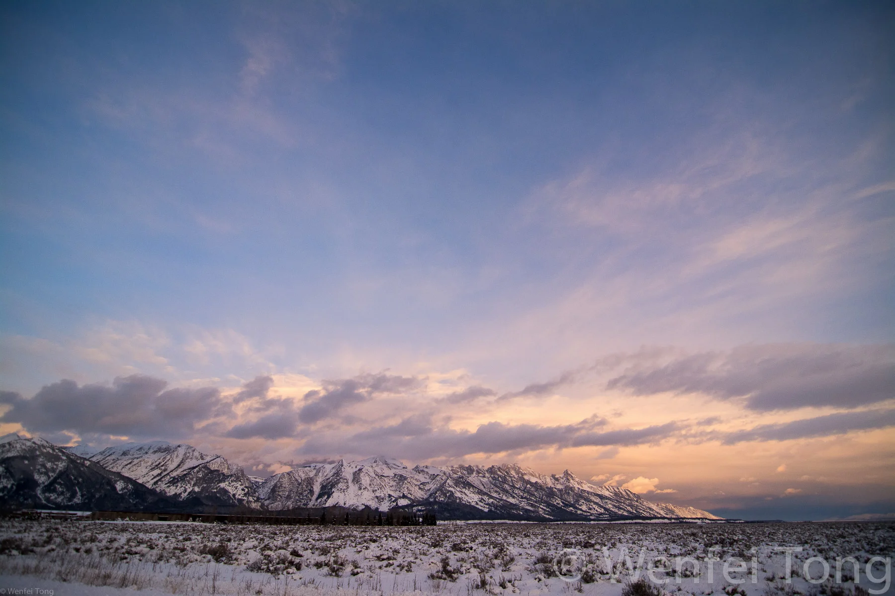 Teton range