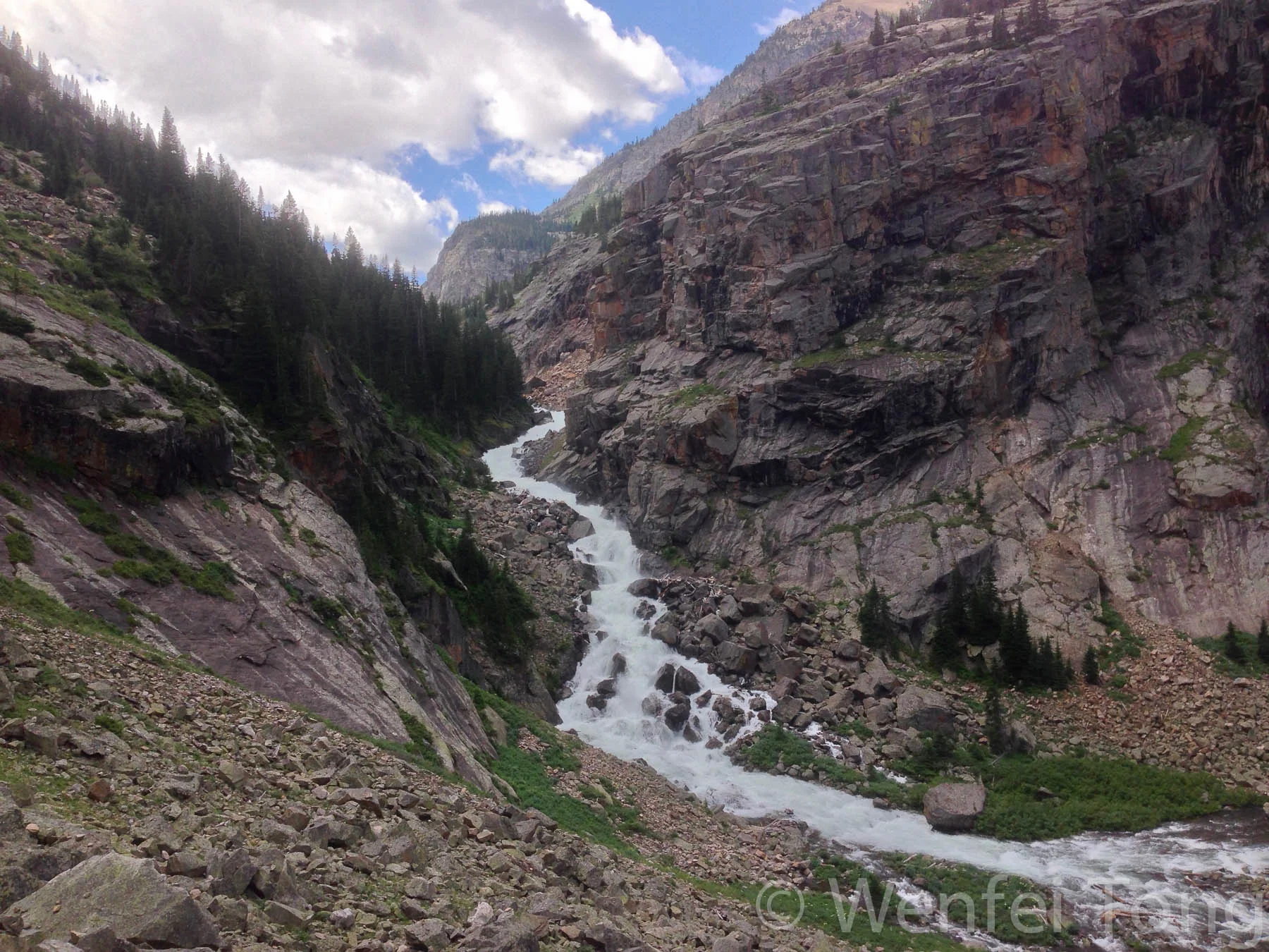Beartooth Mountains in late spring