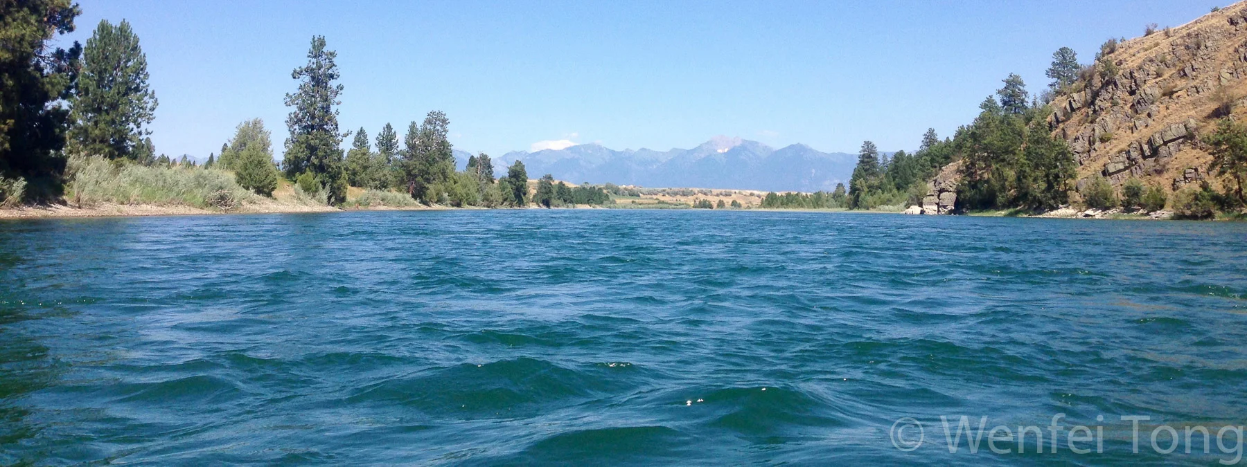 Floating the Flathead River