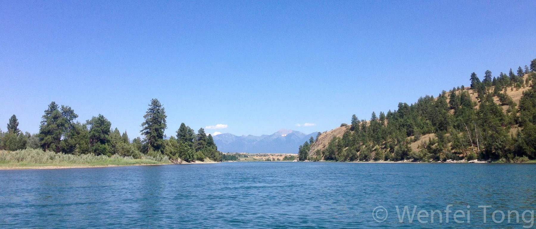 Floating the Flathead River