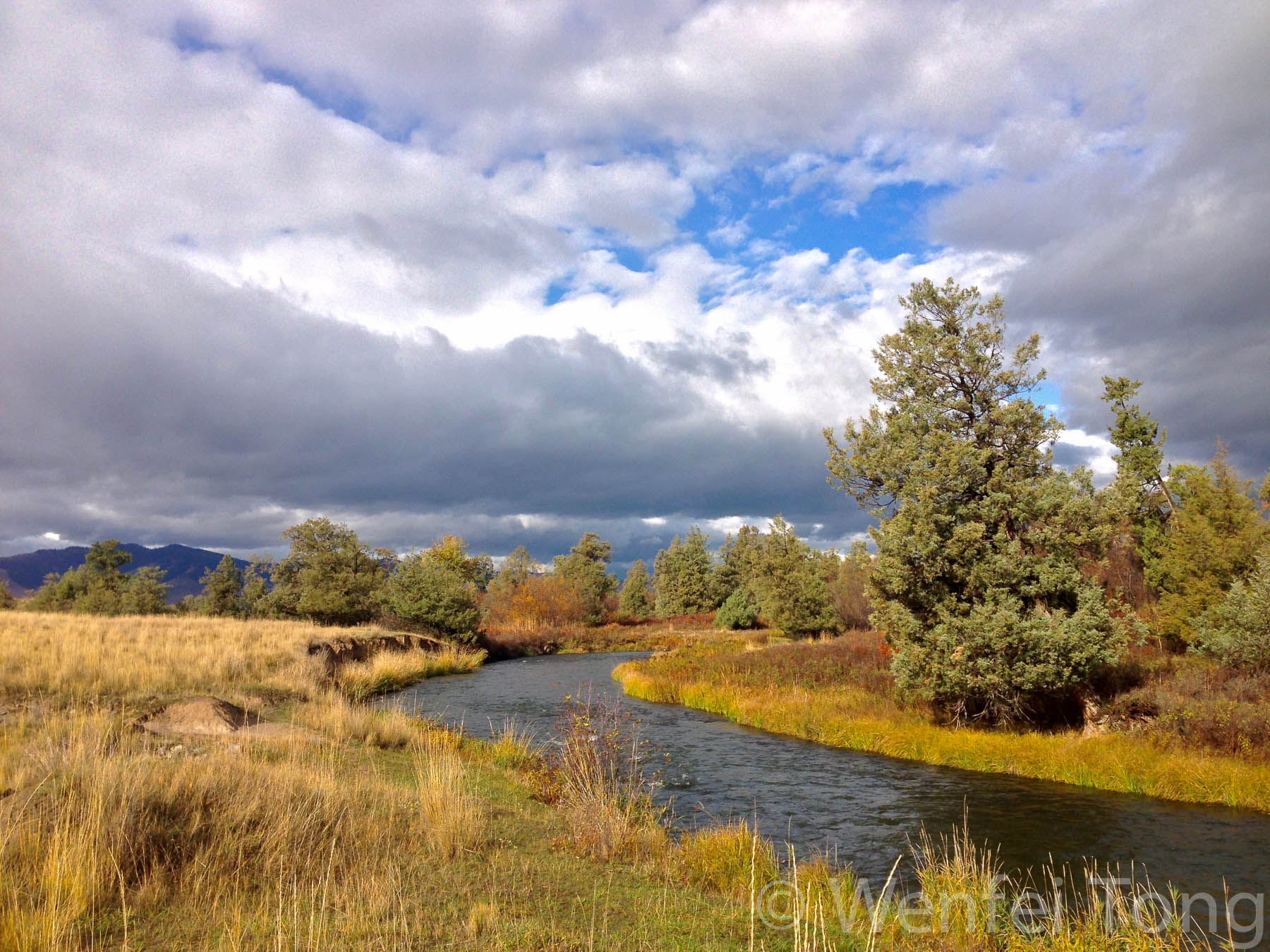 Mission Creek in fall