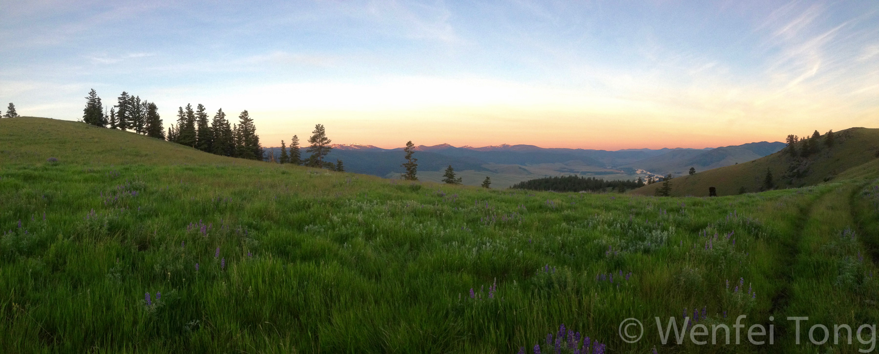 Sunrise on the Bison Range