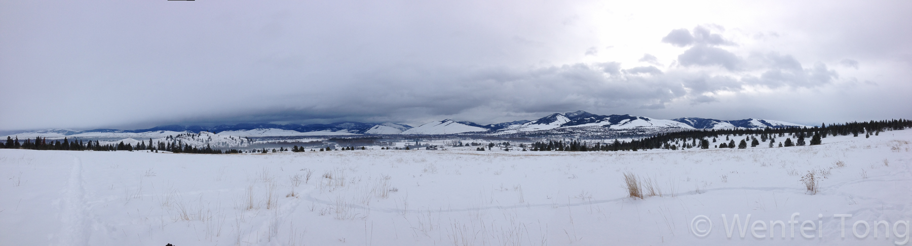 Cross-country skiing in Missoula