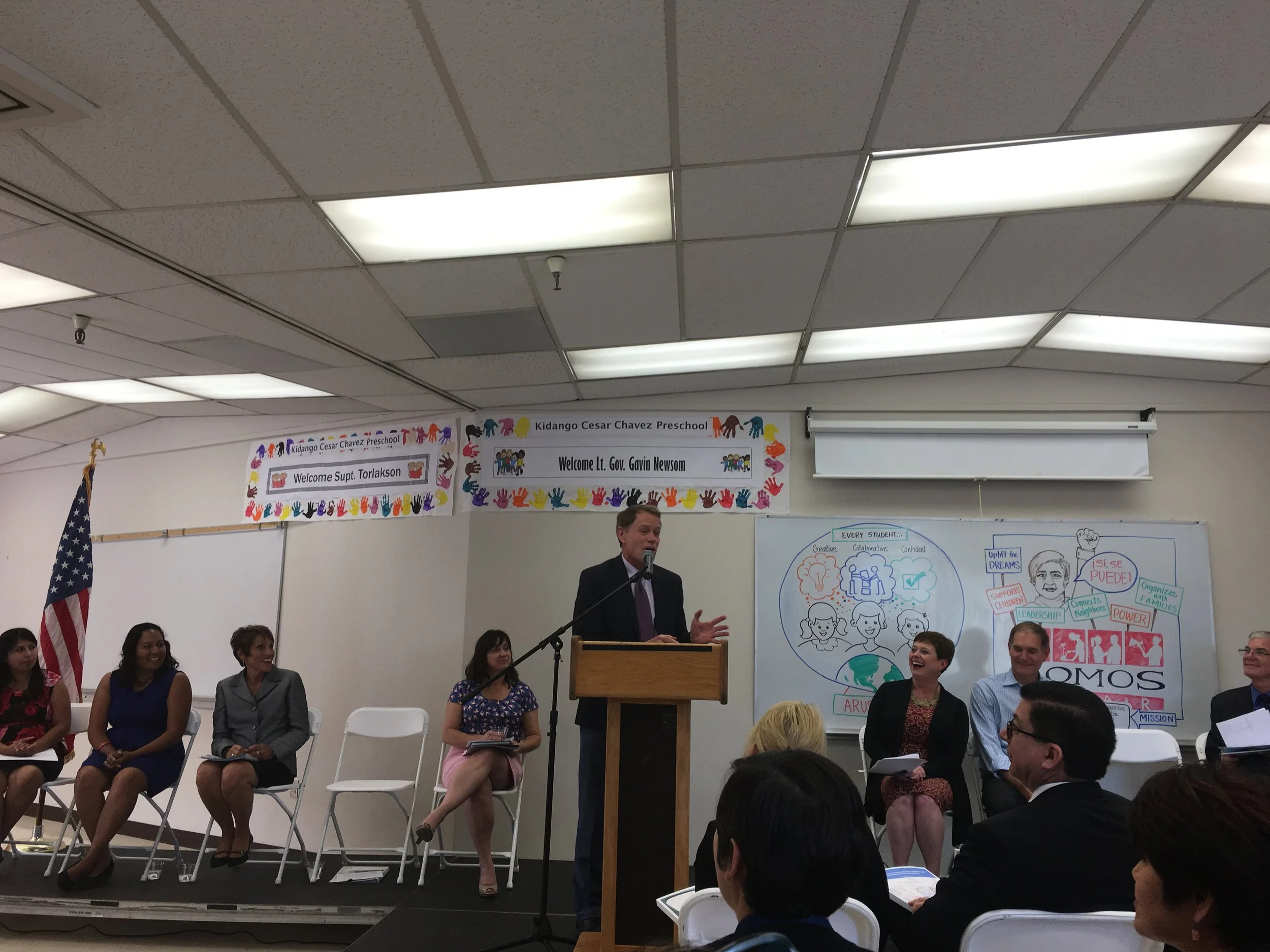 CA State Superintendent, SC County Representatives, Others Visit FRC