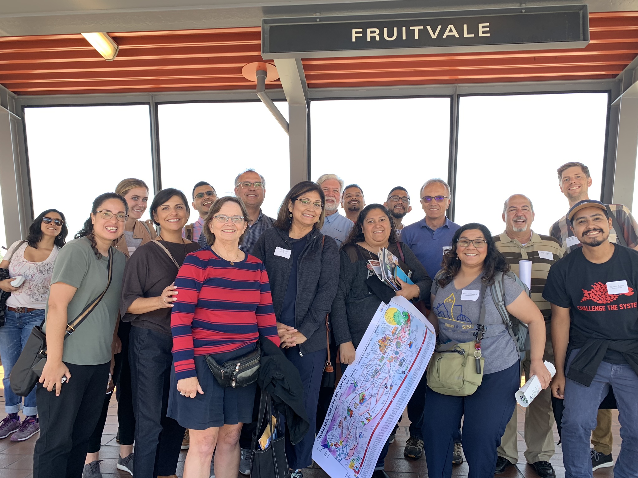 SOMOS Visits Fruitvale Village