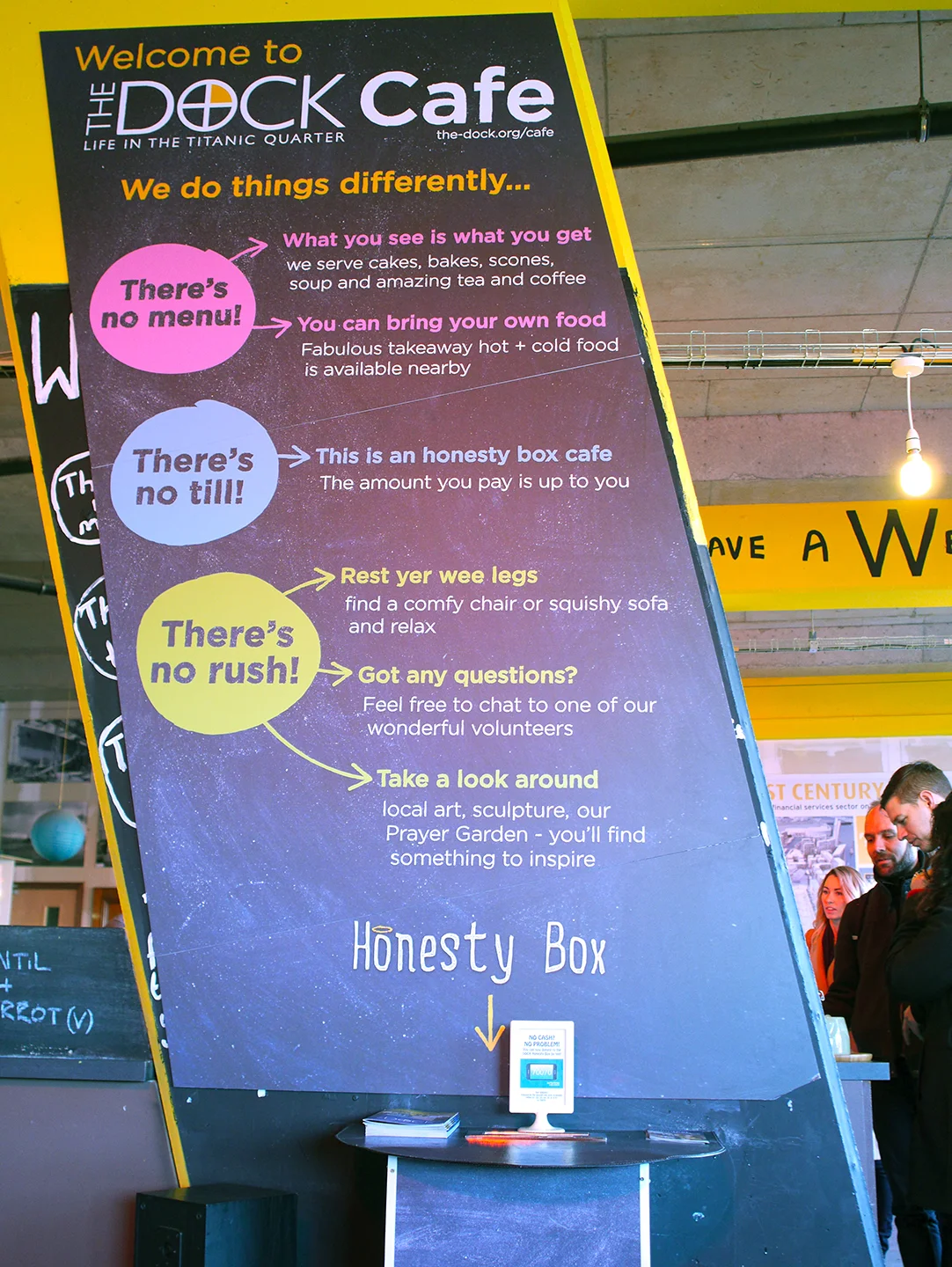 The Dock Café Honesty Box