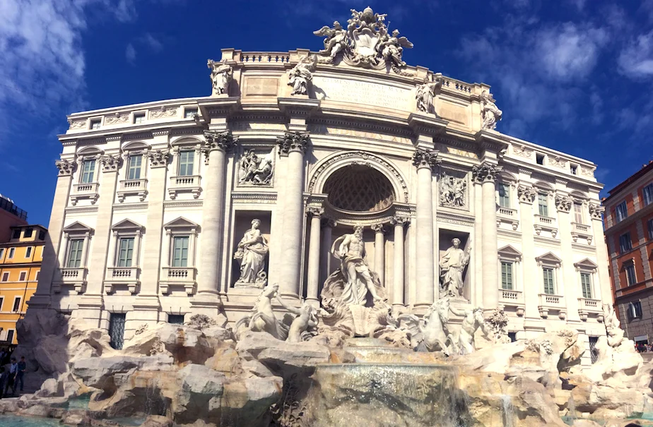 Trevi Fountain in Rome, Italy