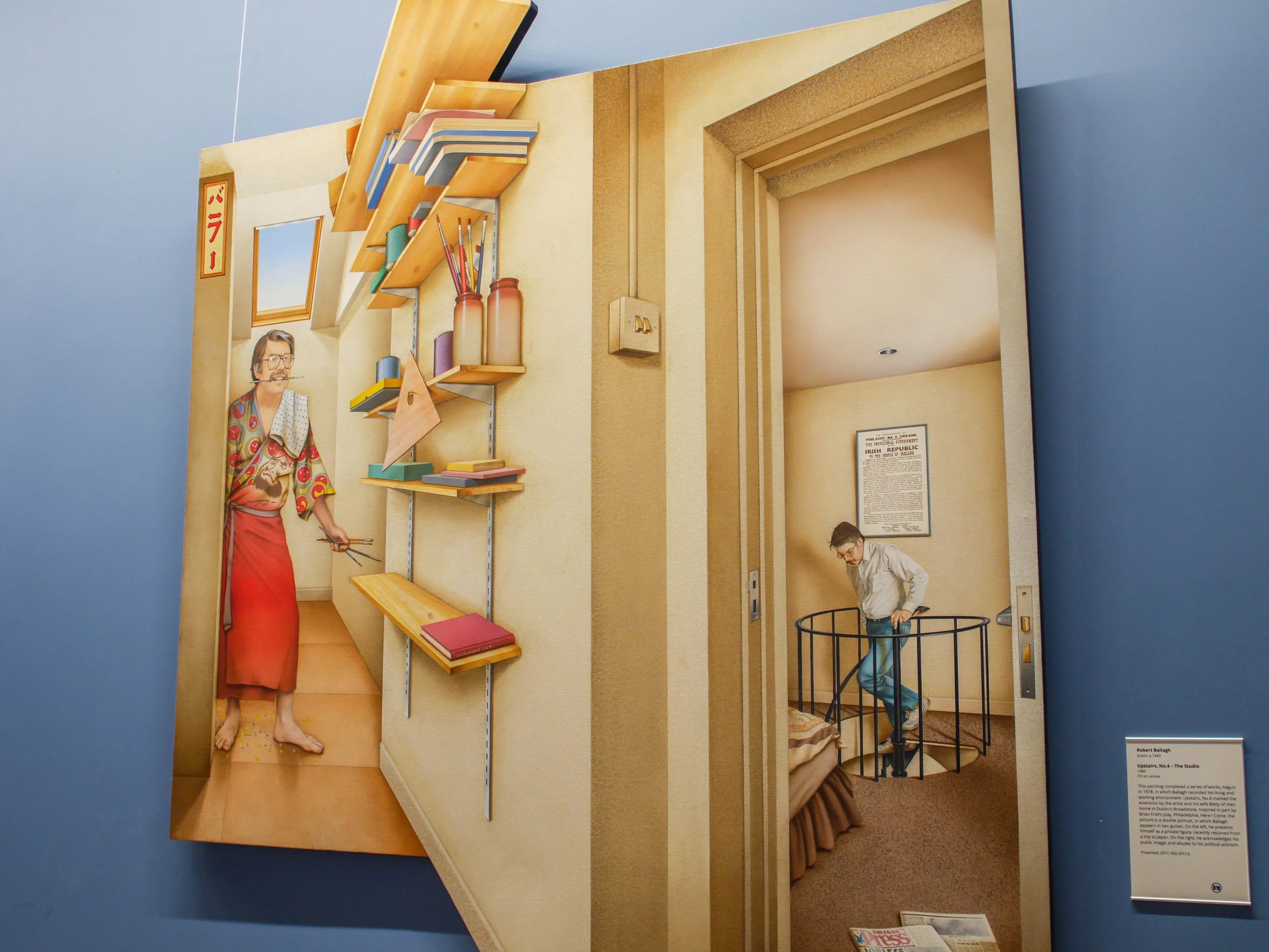 Upstairs, No. 4 - The Studio by Robert Ballagh